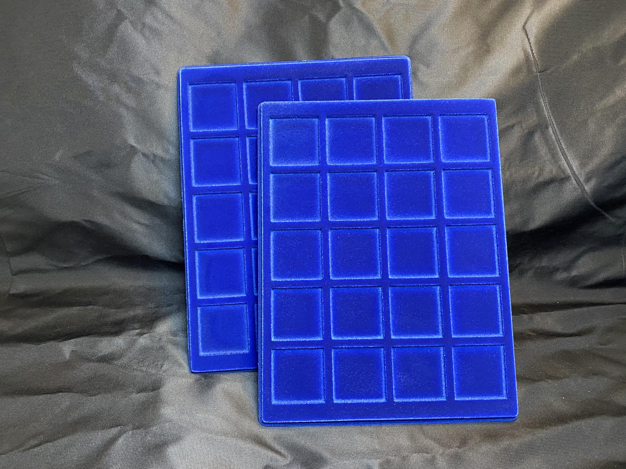 20 fészkes 49x49mm (kék) 310x240mm ÚJ 2db 