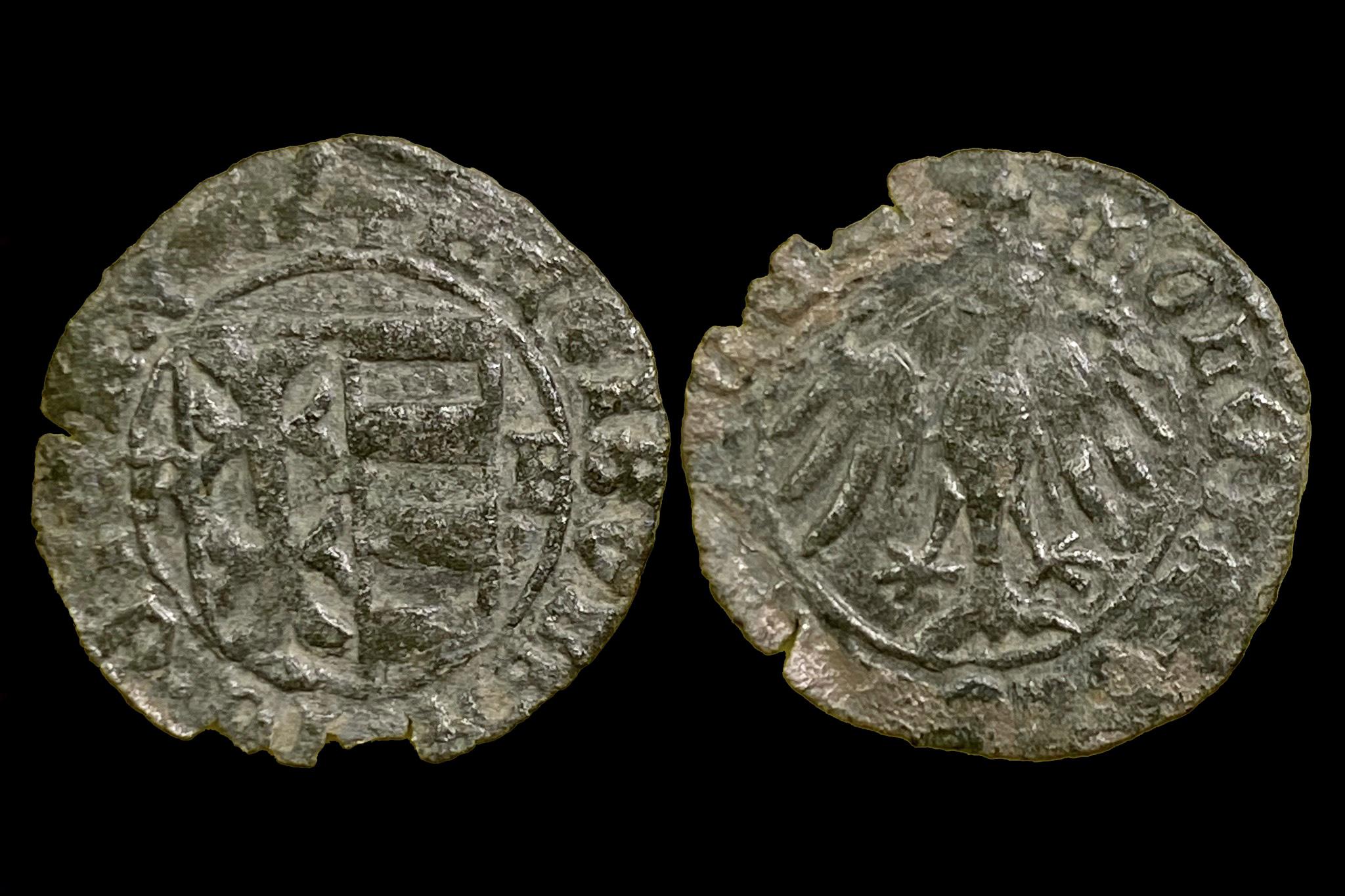 I. Ulaszló dénár Éh-475/b (fordított címer)