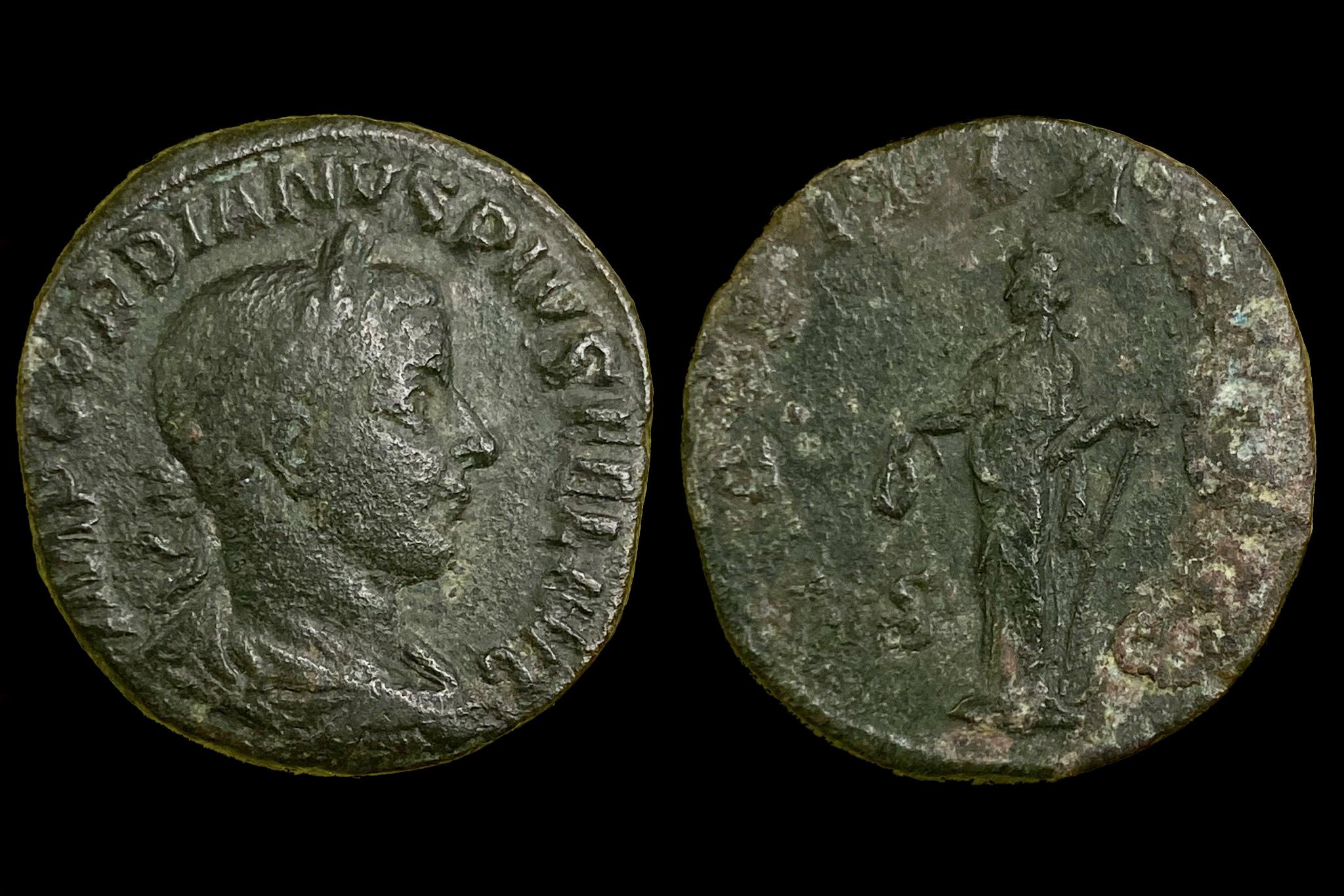 III. Gordian (238-244) sestertius IMP GORDIANVS PIVS FEL AVG RIC IV 300a