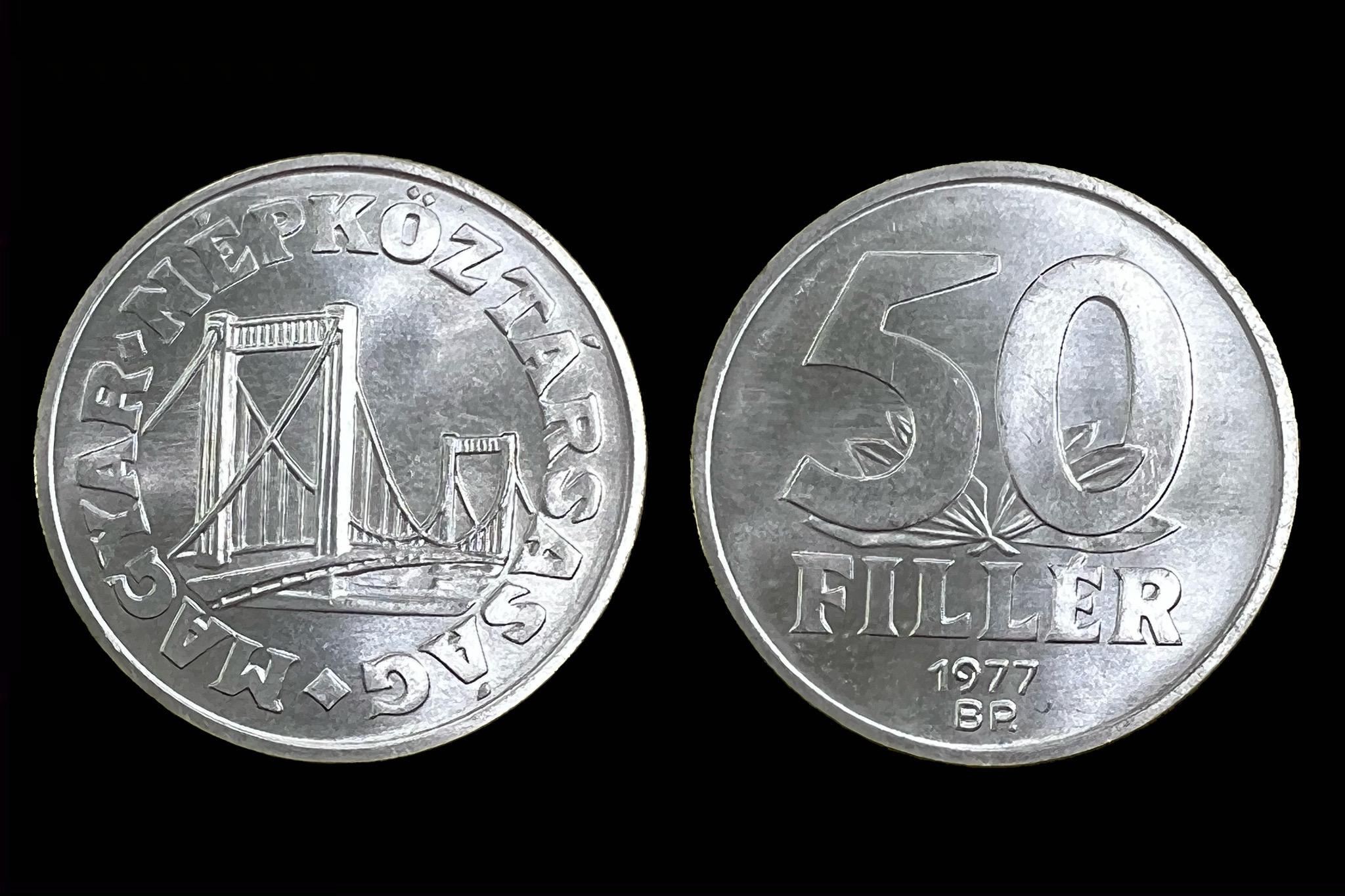 (1977) 50 fillér UNC Adamo F5.2
