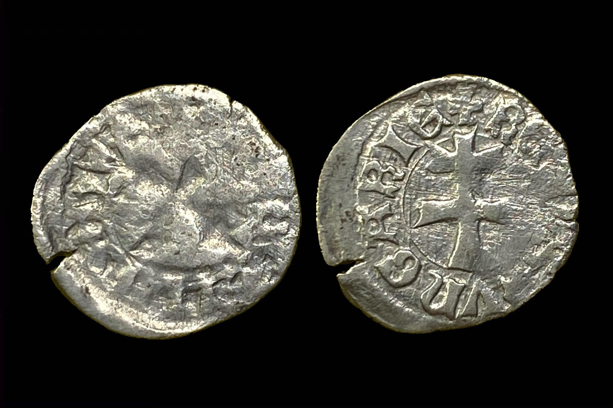 I. Lajos dénár EK-25 39 1 R! (egyoldalas)