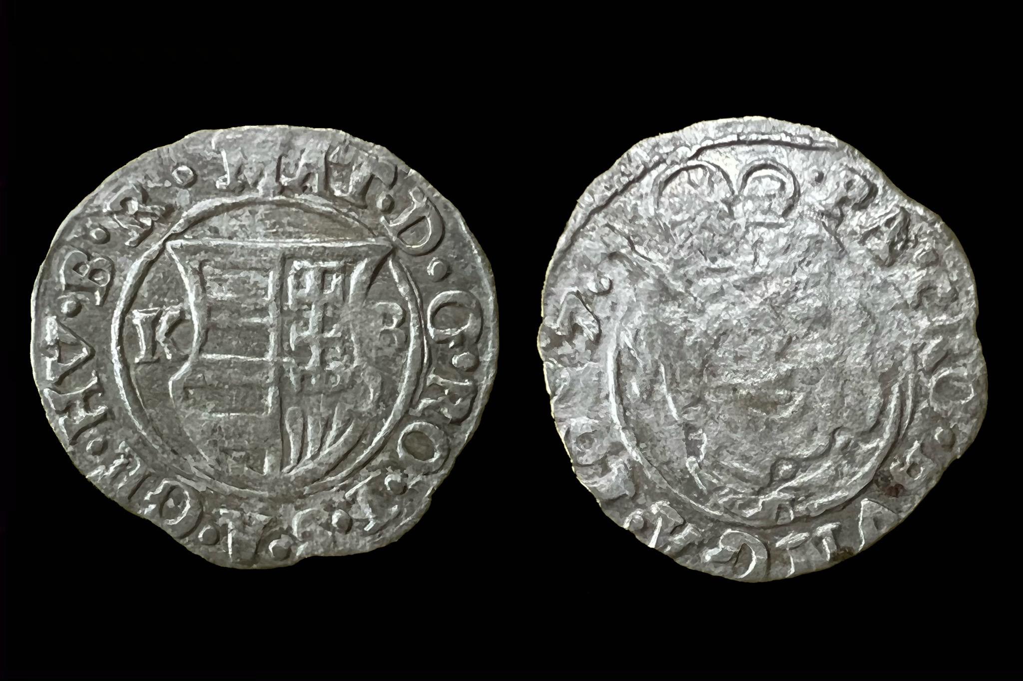 II. Mátyás dénár (1617) Éh-870
