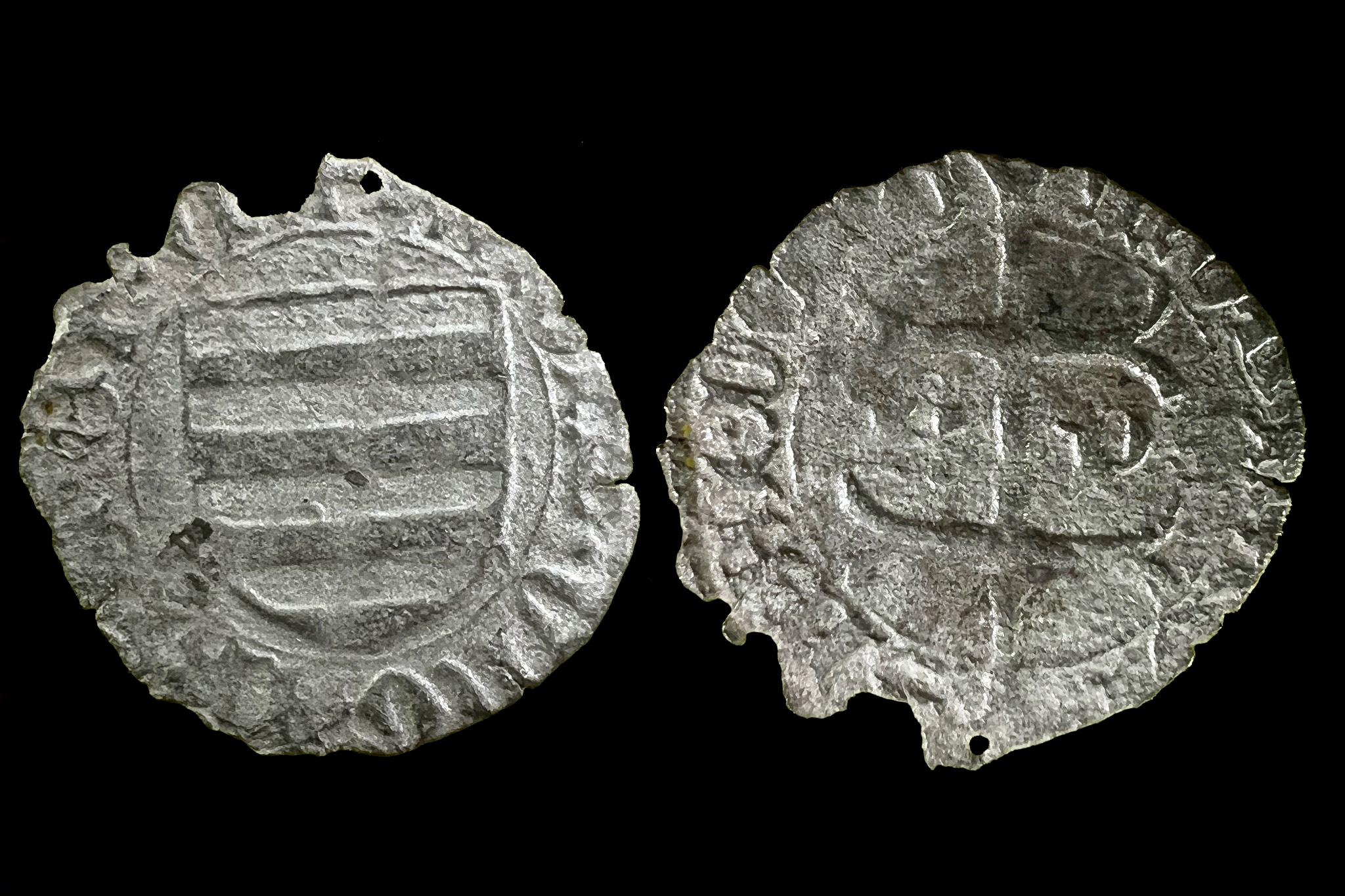 V. Ladislaus denar ÉH-523/a K-P (Kremnitz Paulus Peck)