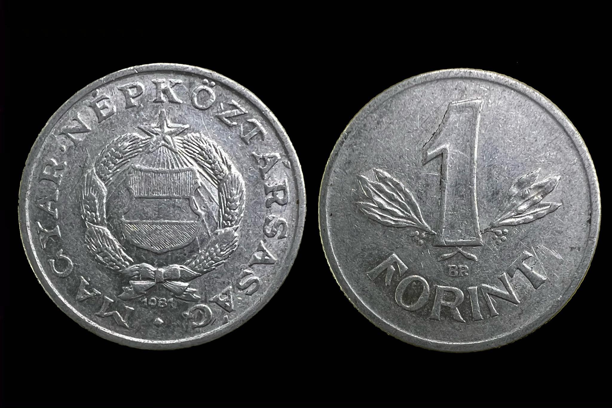 1 Forint (1981) Adamo F6.3