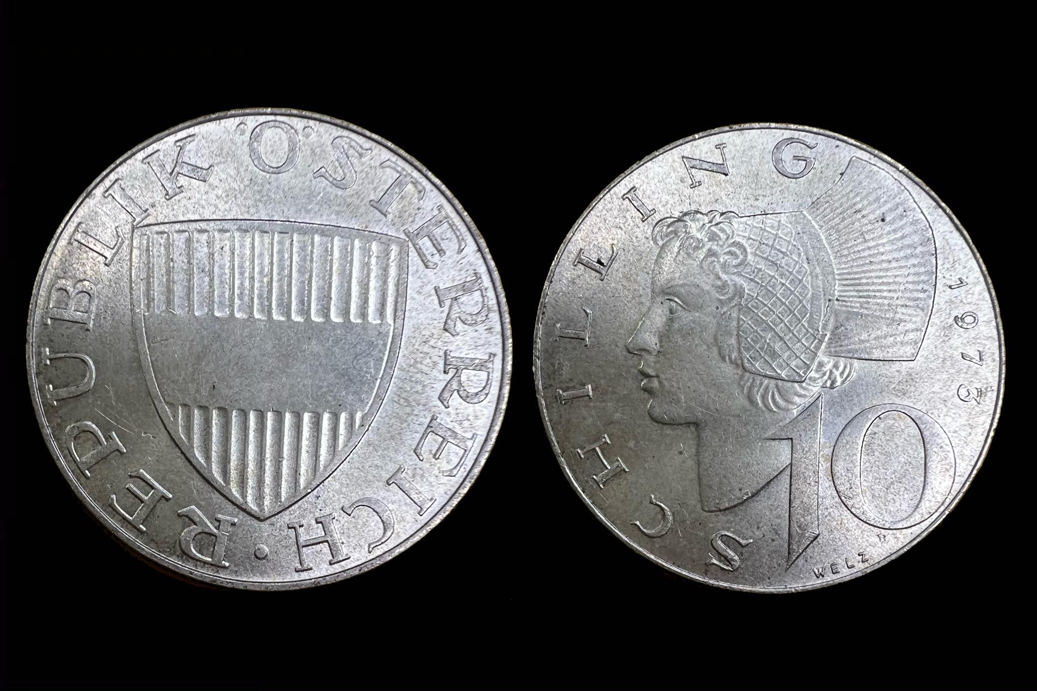 10 Schilling (1973) Ausztria KM2882