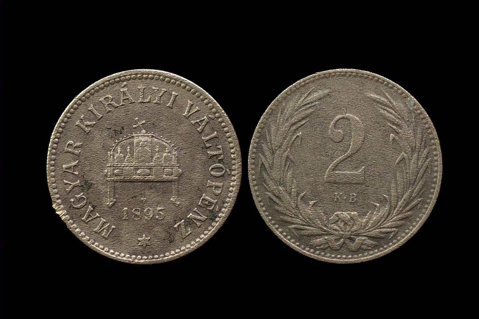 (1895) 2 fillér Adamo K2