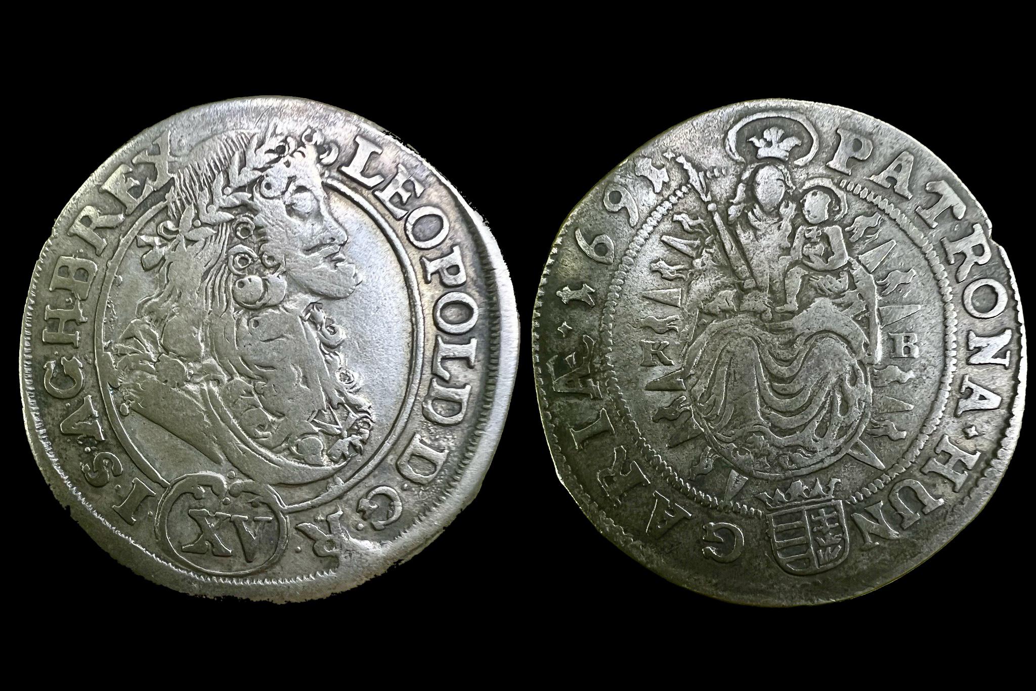 I. Lipót 15 Krajcár (1691) Éh-1064