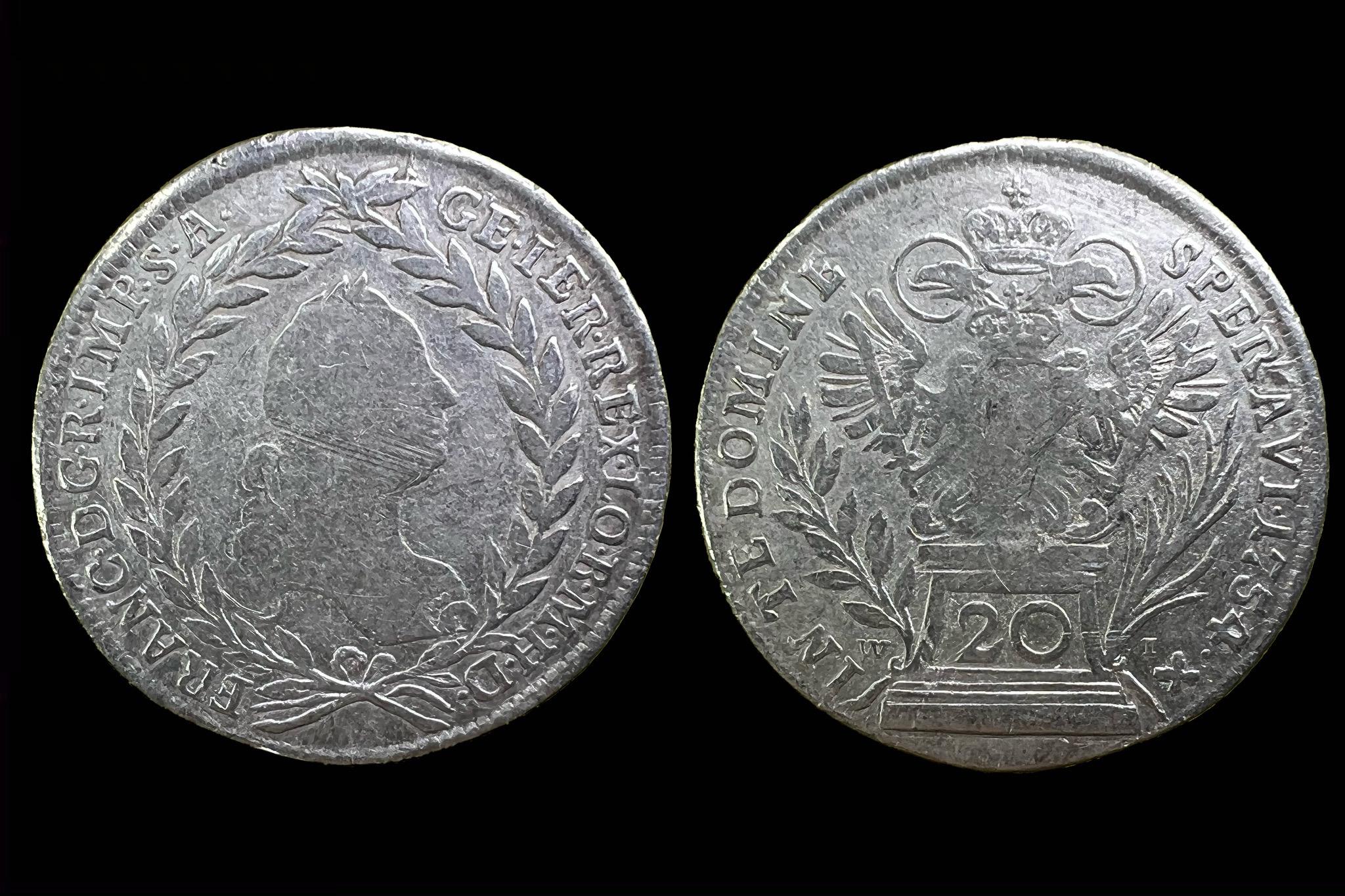 Lotharingiai Franz 20 kreutzer (1754)B