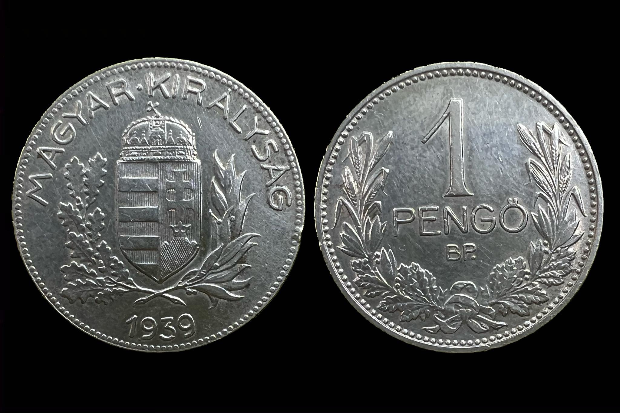 1 Pengő (1939) Adamo P6