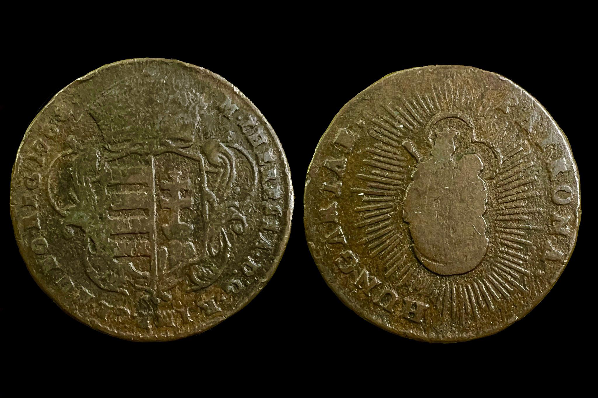 Maria Theresia   ia 1 Dénár (1763) Éh-1278 