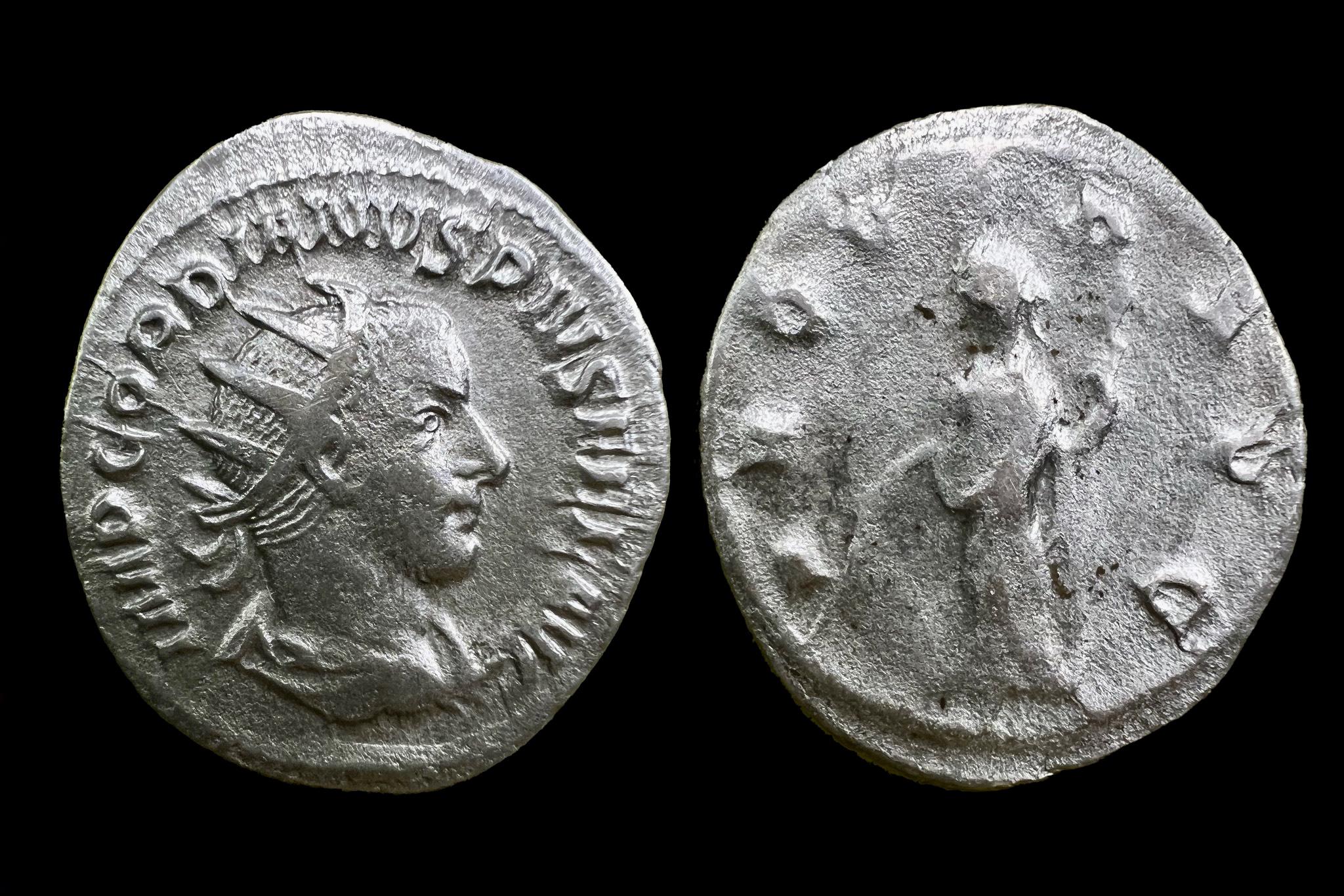 III.Gordian (i.sz.238-244) antoninianus IMP GORDIANVS PIVS FEL AVG PROVID AVG RICB148