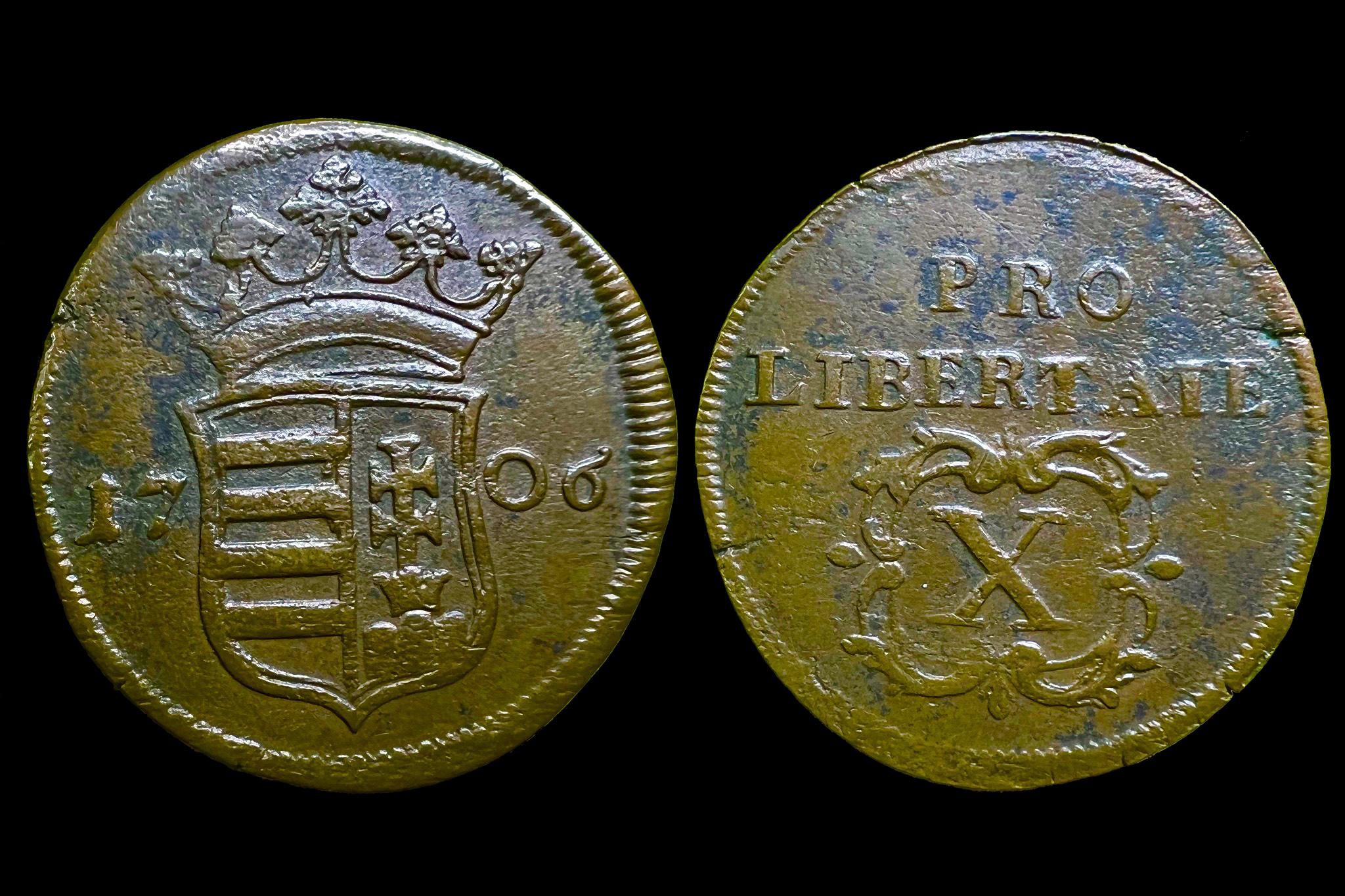 II. Rákóczi Ferenc X poltura (1706)