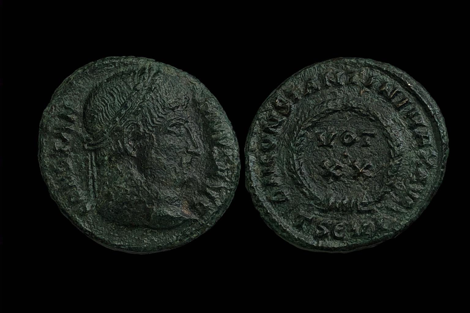 I. Constantine (i.sz.319-320) RIC VII 123 follis