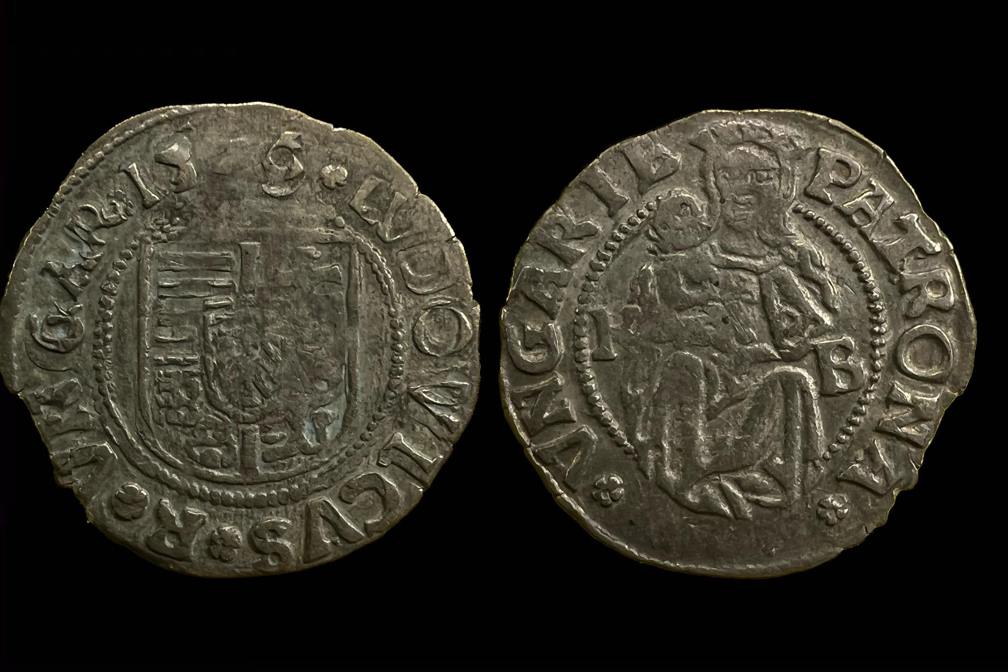 II. Louis denar (1520) Éh-673 K-B 
