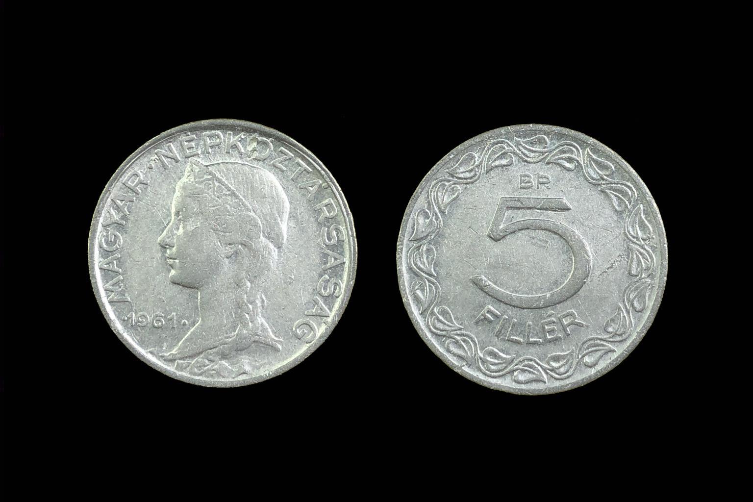 (1961) 5 fillér Adamo F2.1