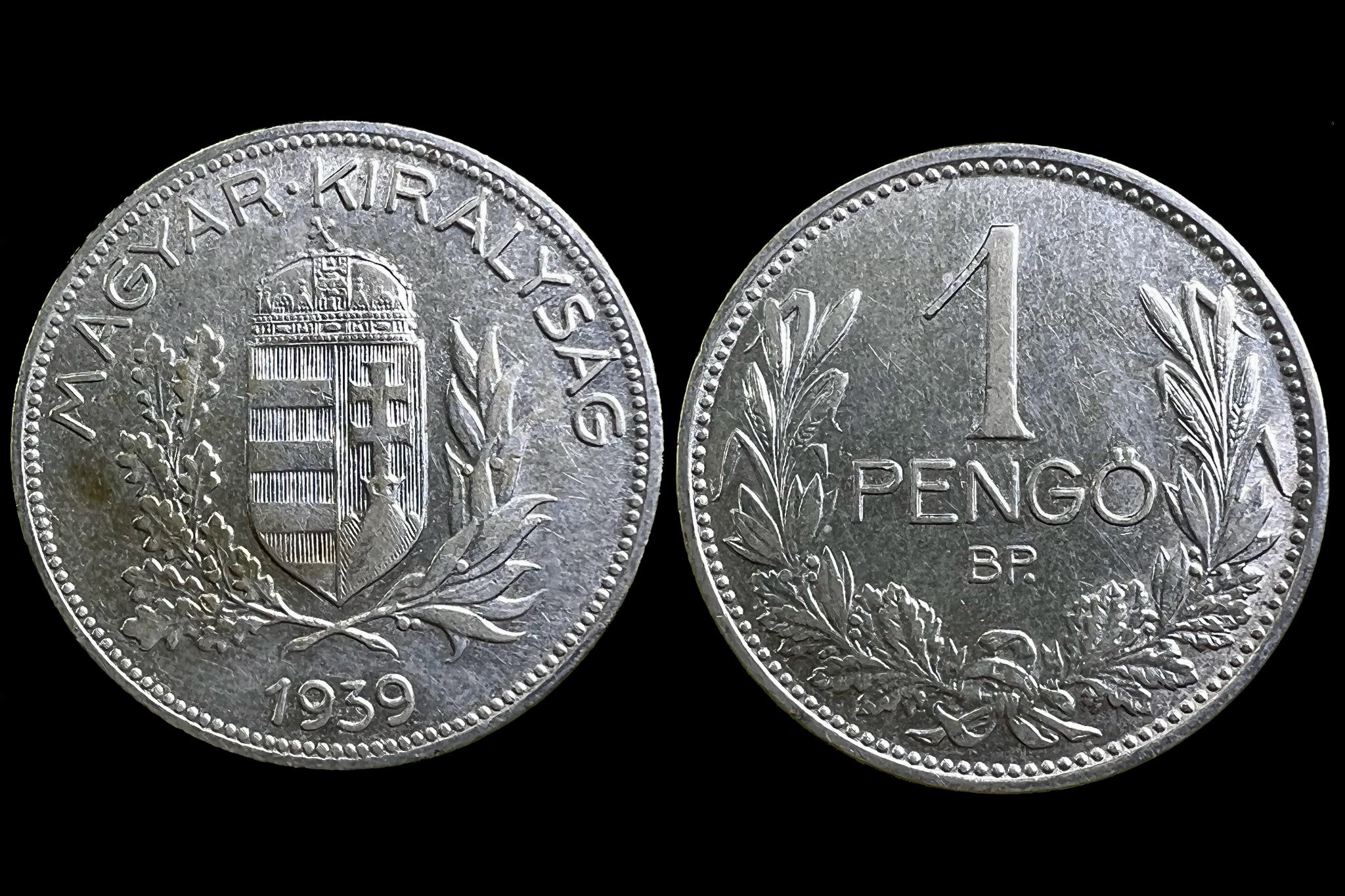 1 Pengő (1939) Adamo P6 