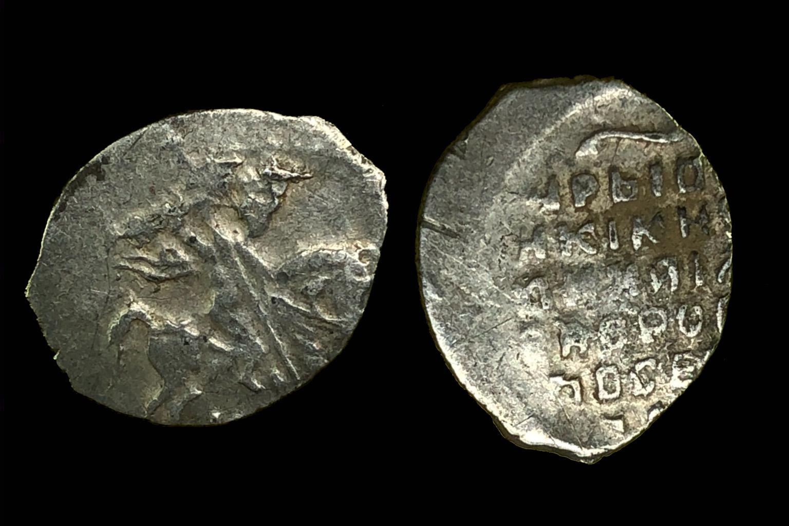 I. Mihály orosz cár kopejka (drótpénz)