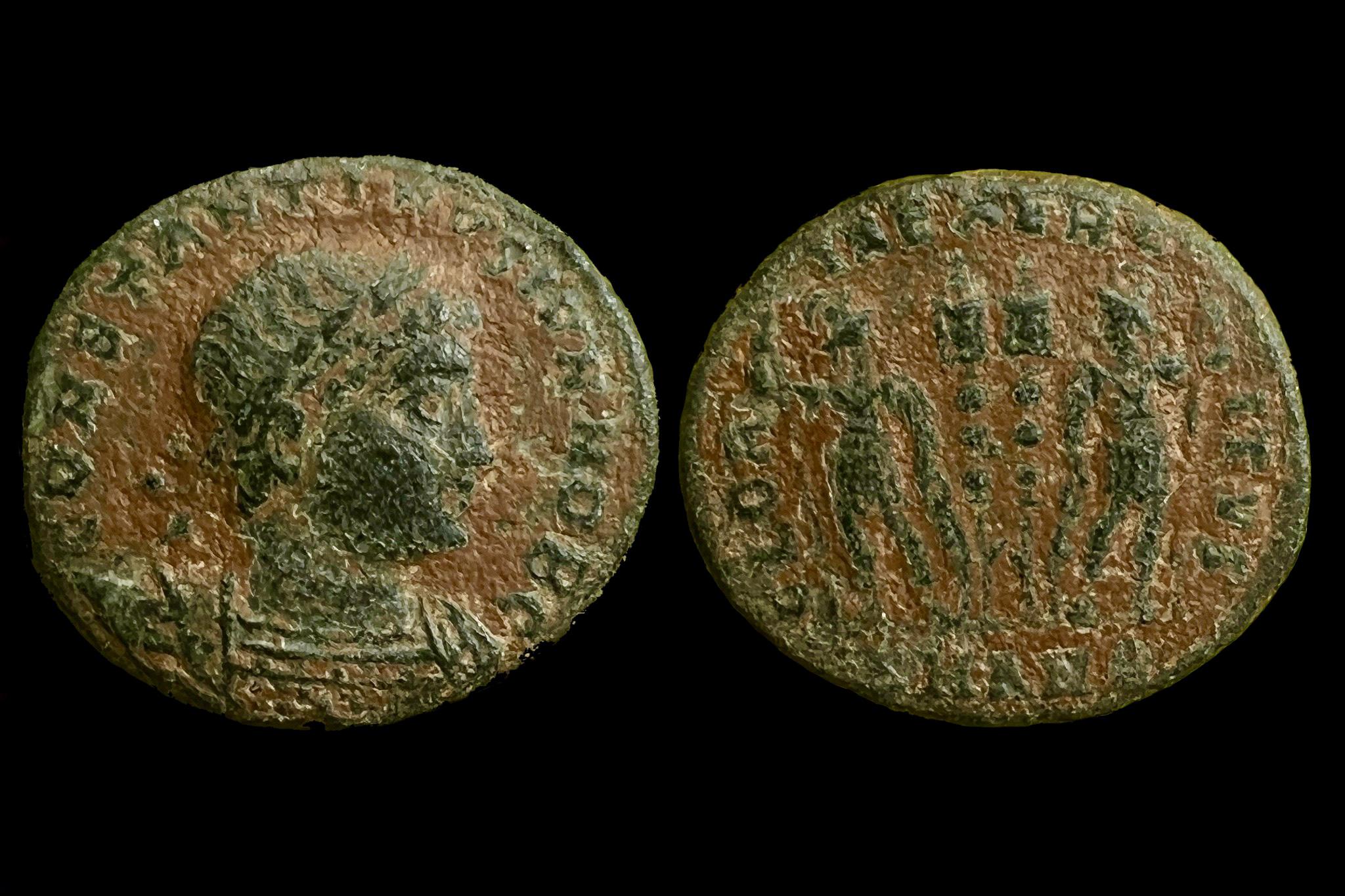 II.Constantine (i.sz.330-333) SIS (sivatagi patina) AE RIC 220