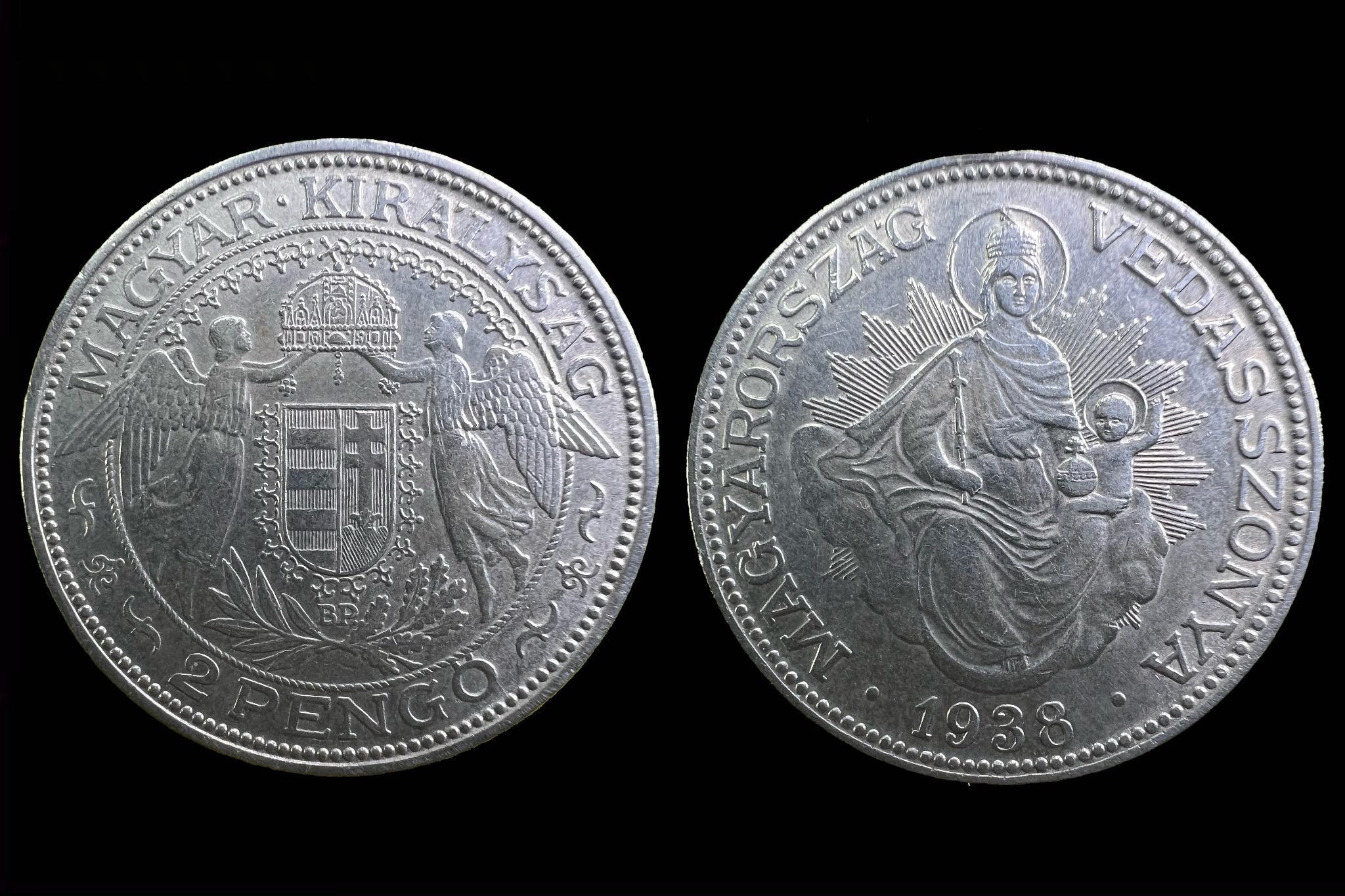 (1938) 2 pengő Adamo P7