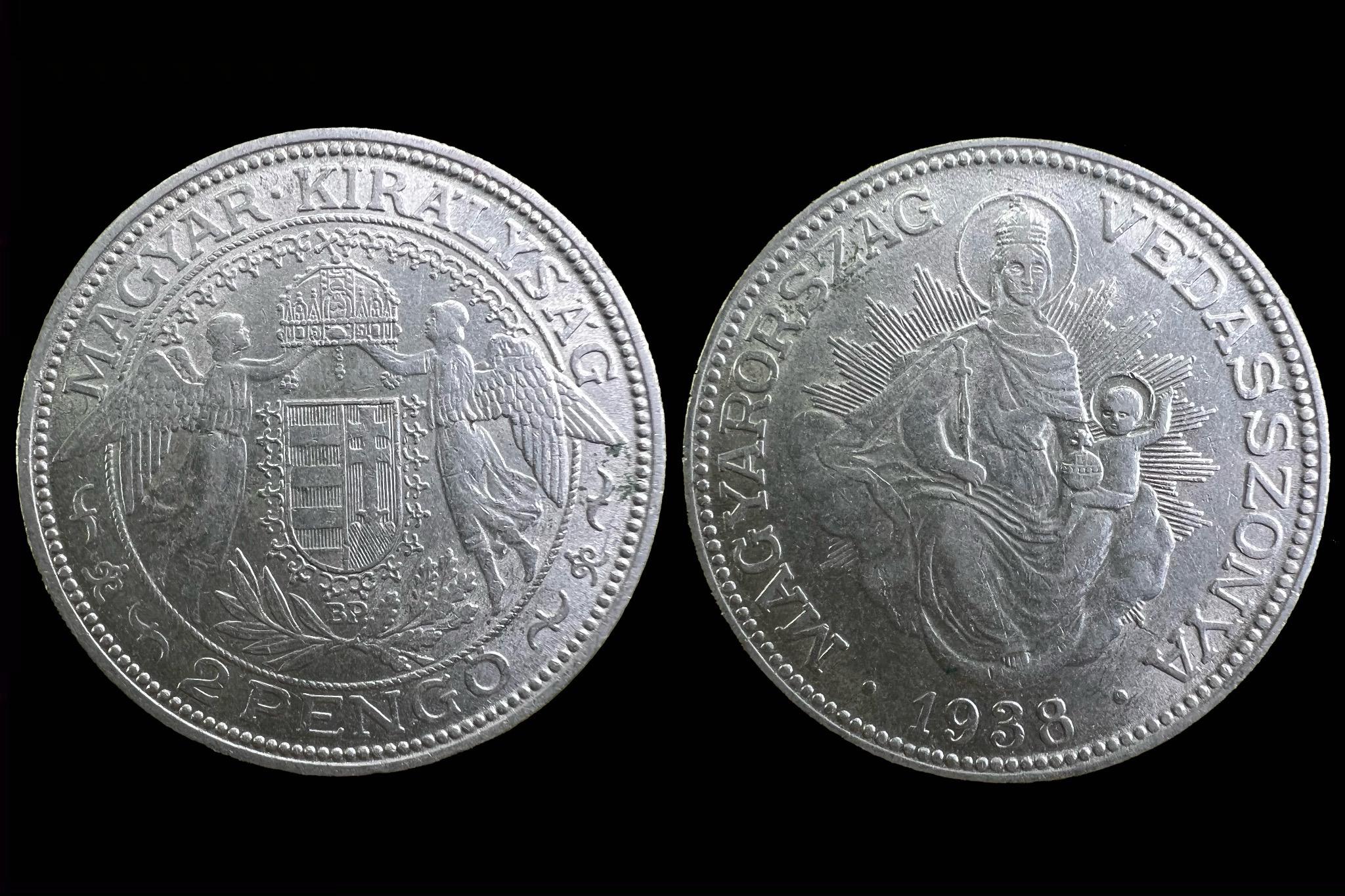 (1938) 2 pengő Adamo P7