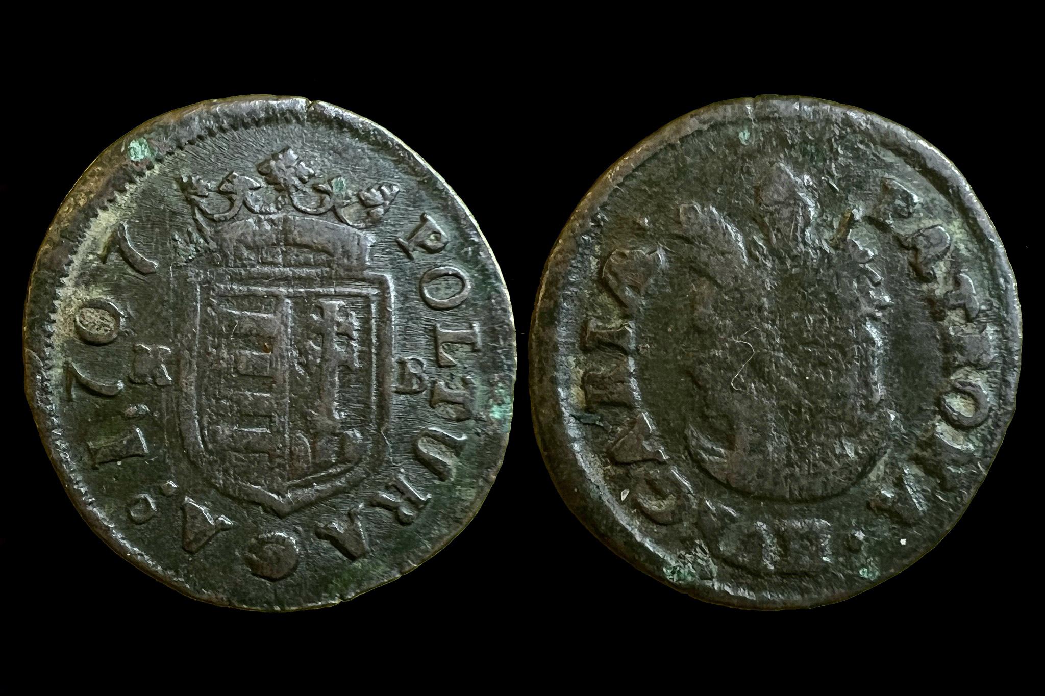 II.Rákóczi Ferenc poltura (1707) K-B Éh-1139