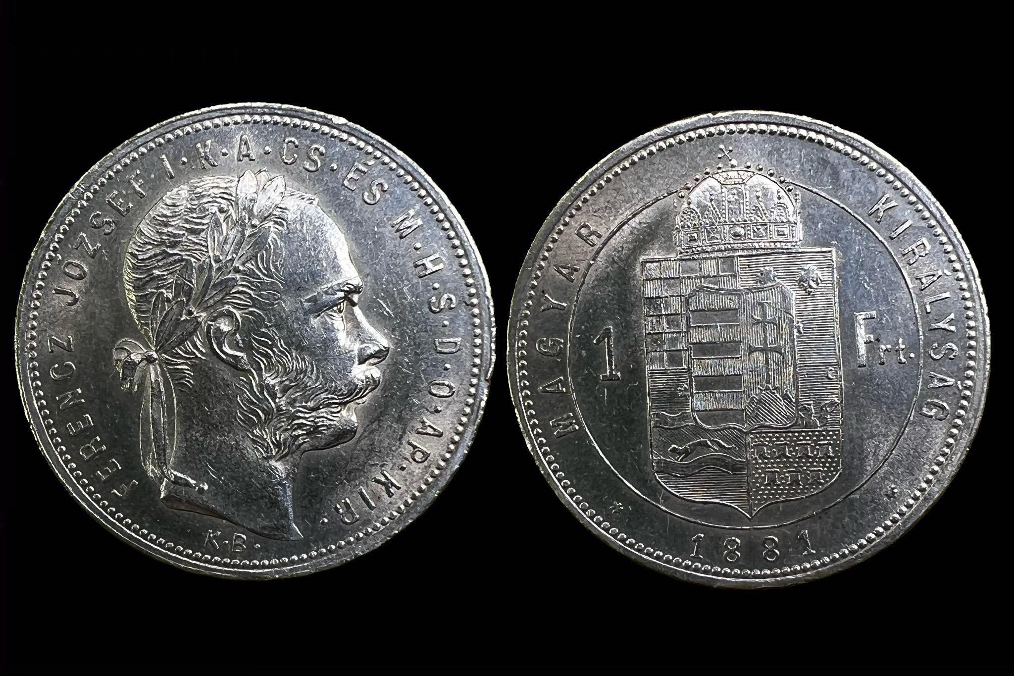 Ferenc József 1 Forint (1881)