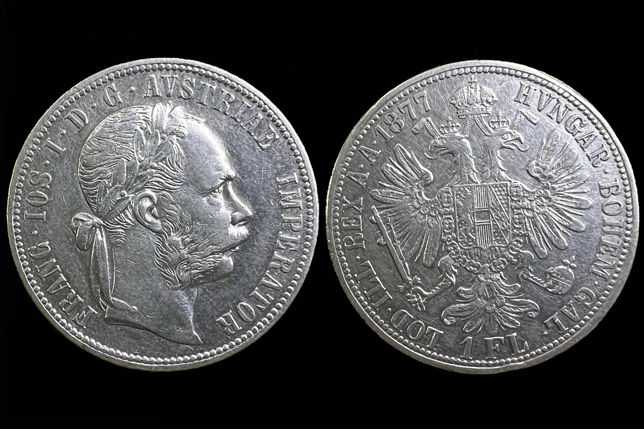 Franz Joseph 1 Florin (1877)