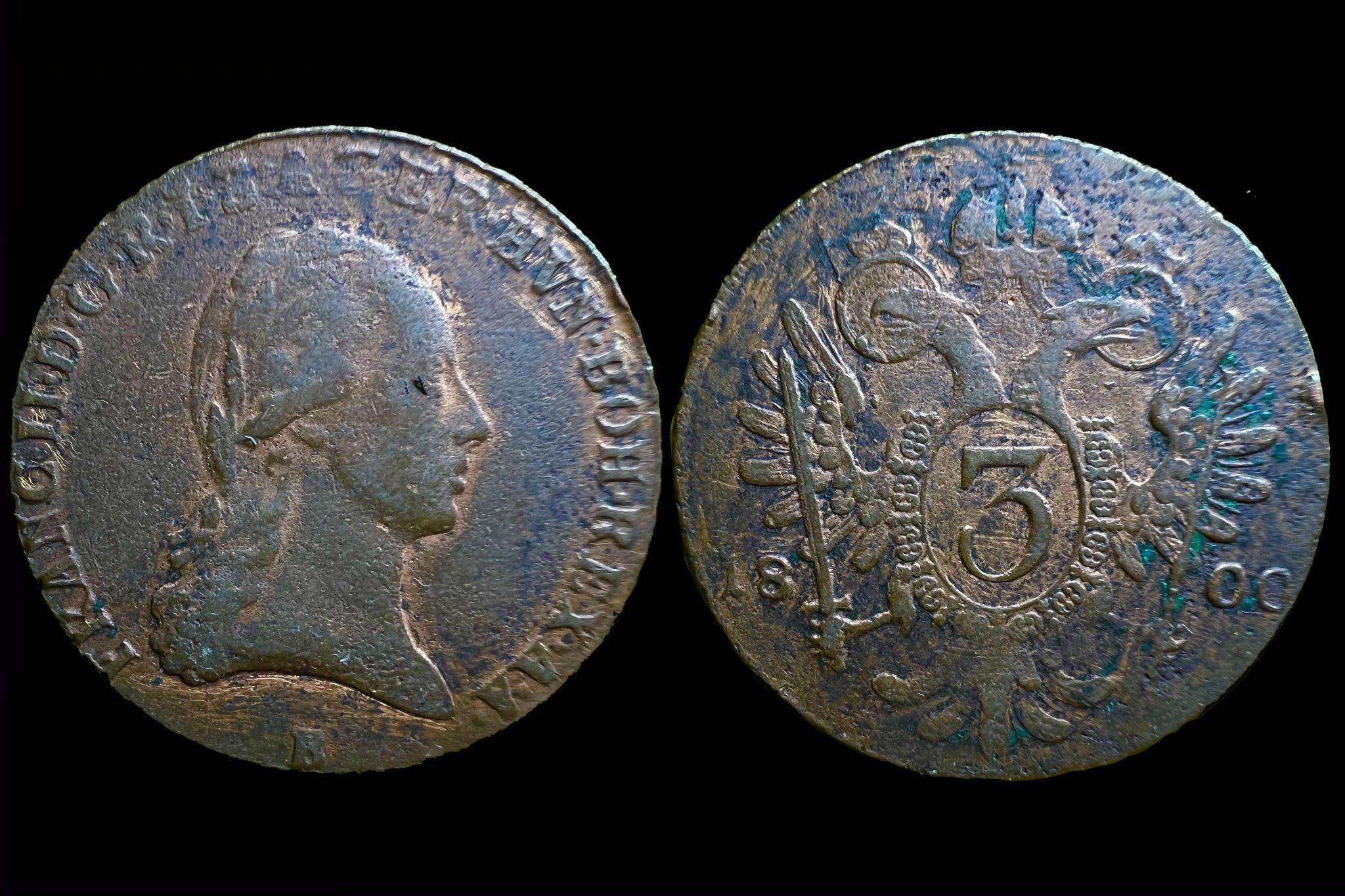 Franz 3 kreutzer (1800 B) 