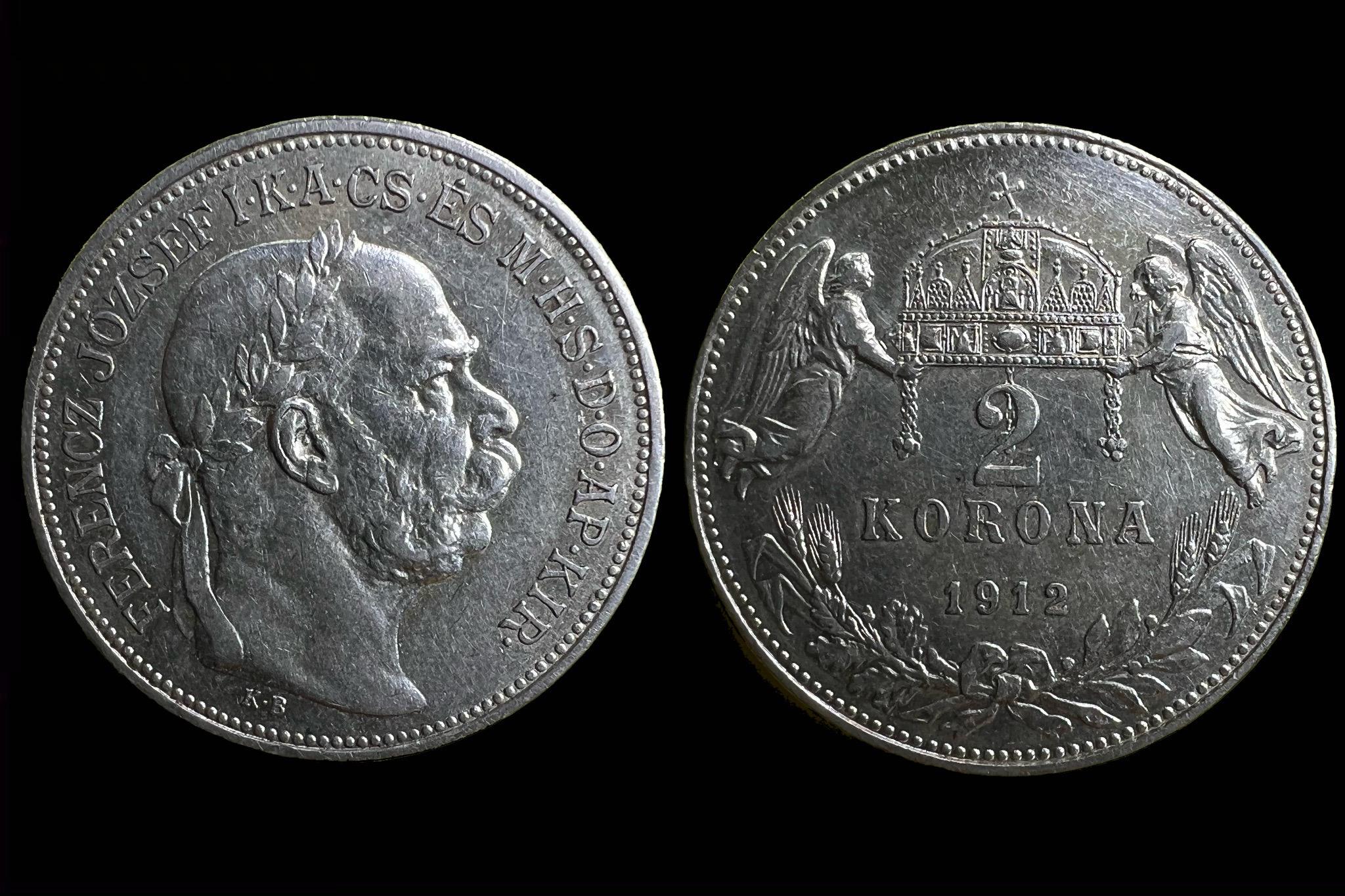 Franz Joseph 2 Korona (1912)