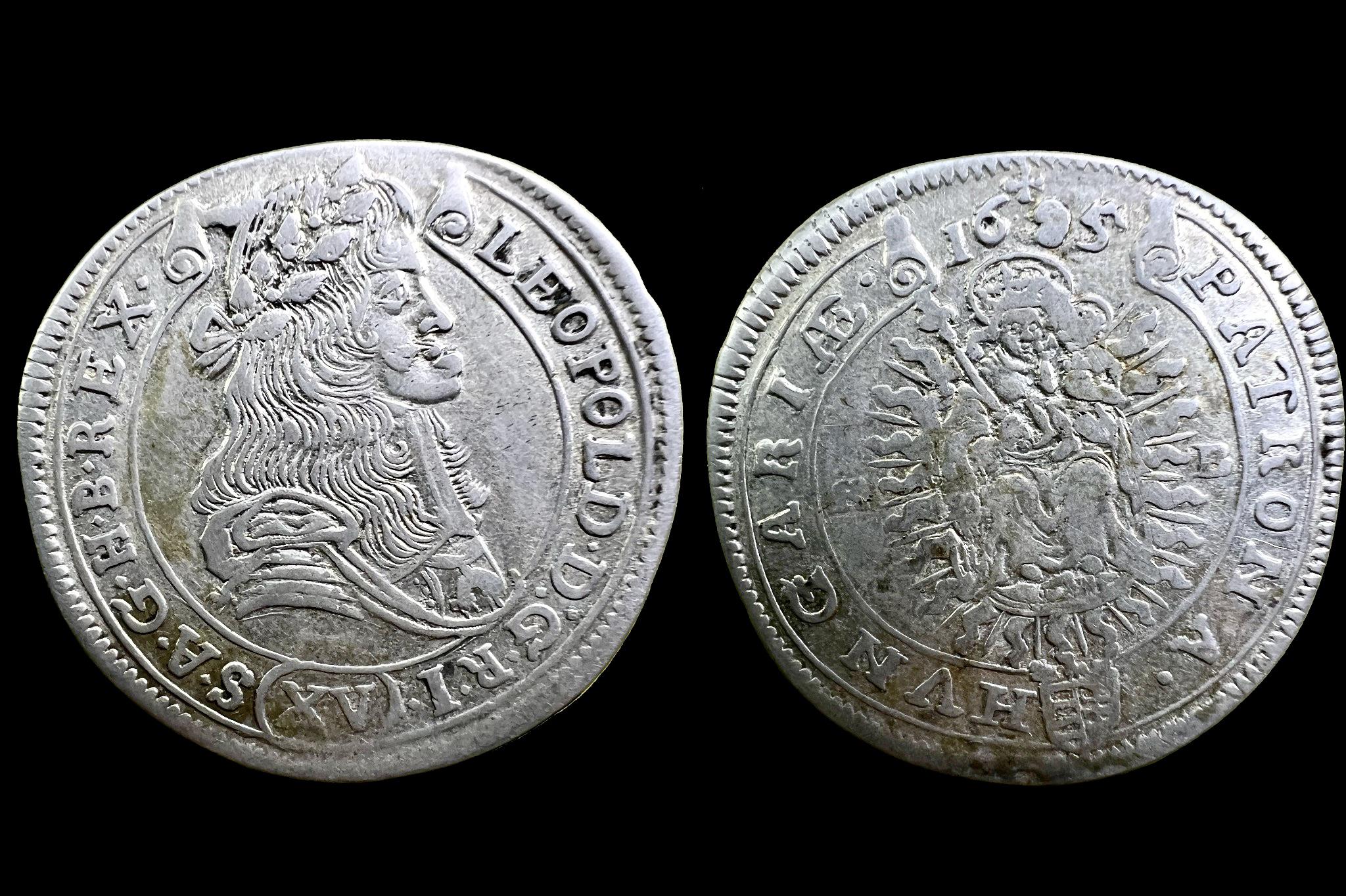 I. Lipót XV. Krajcár (1695)K-B 