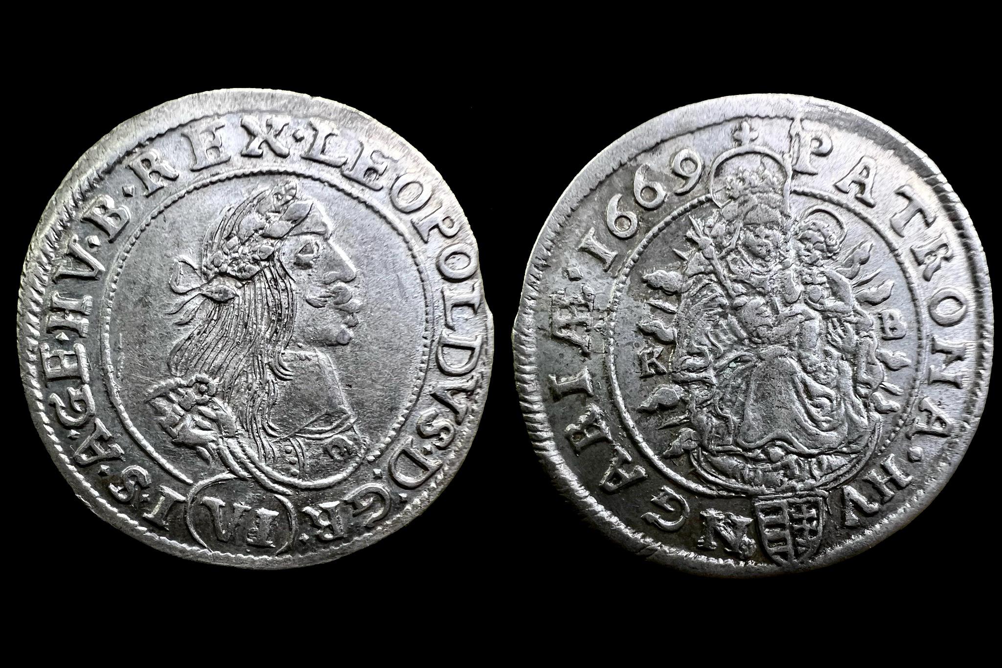 I. Lipót VI. Krajcár (1669)K-B 