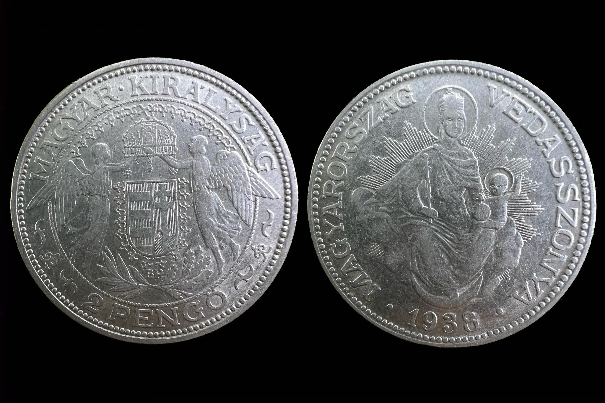 (1938) 2 pengő Adamo P7 