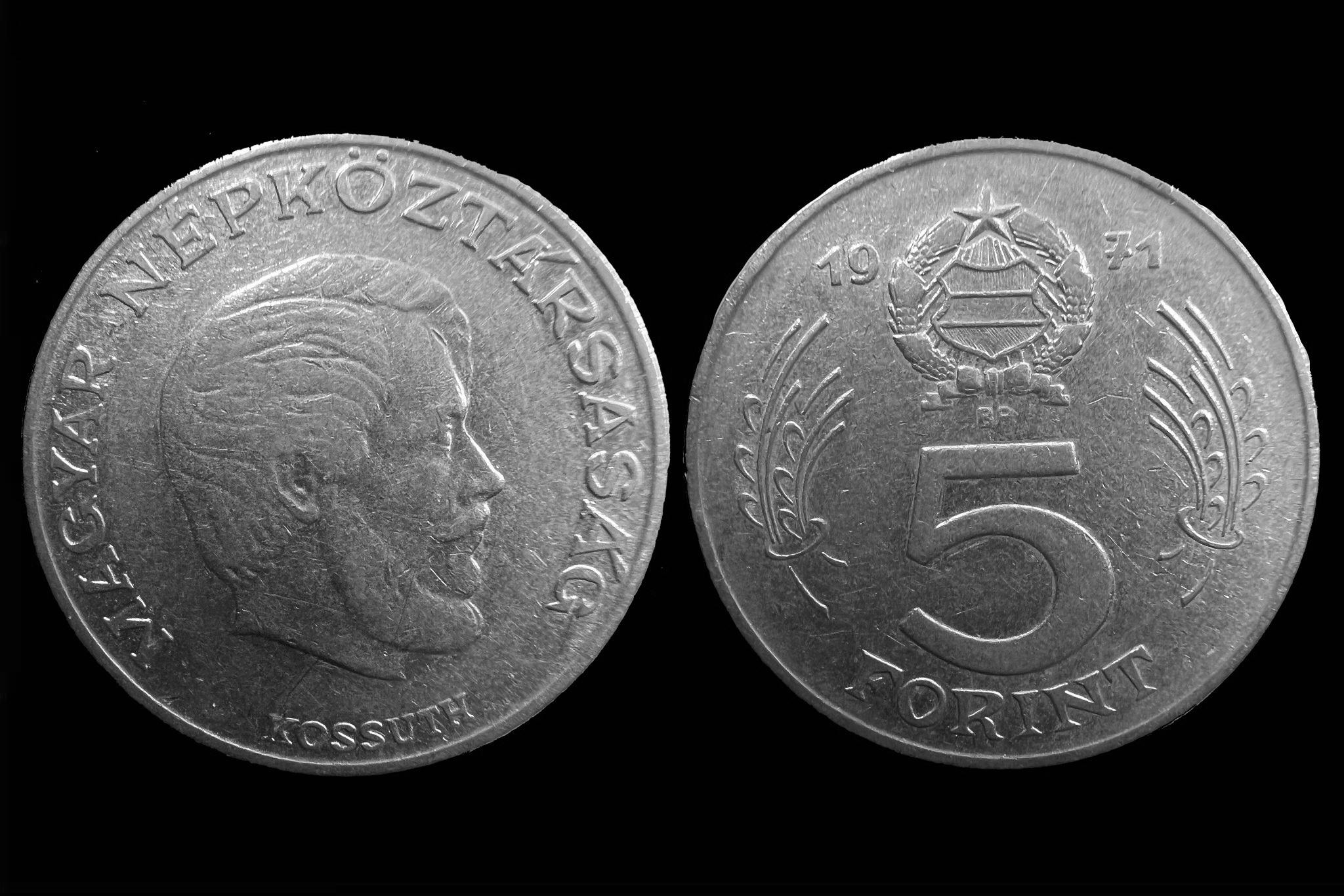 (1971) 5 Forint Adamo F8.4 