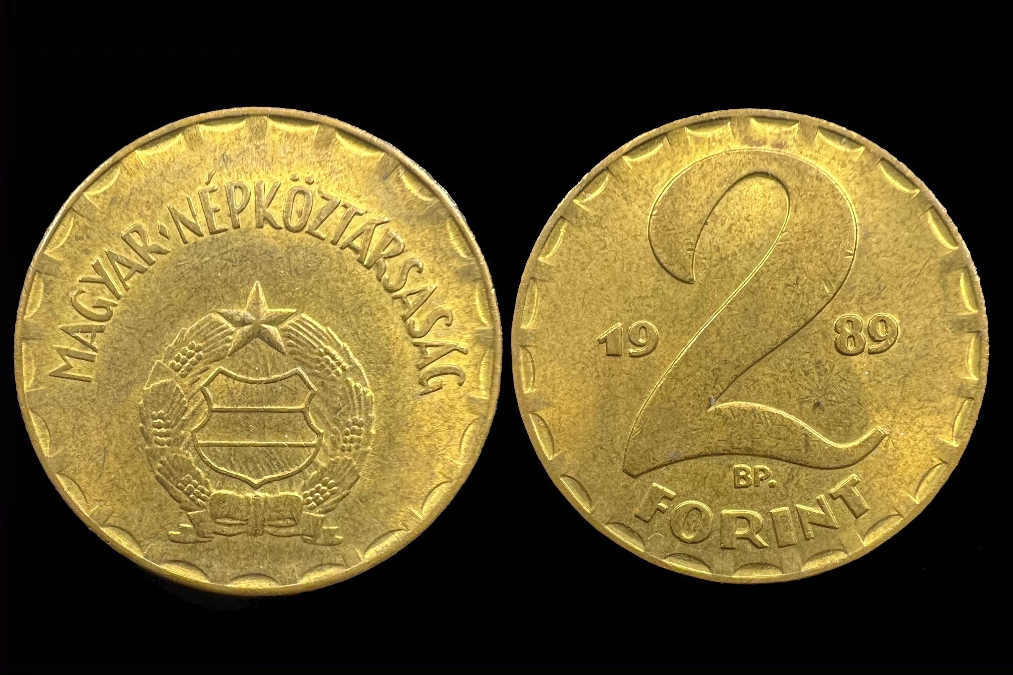 (1989) 2 Forint Adamo F7.4 