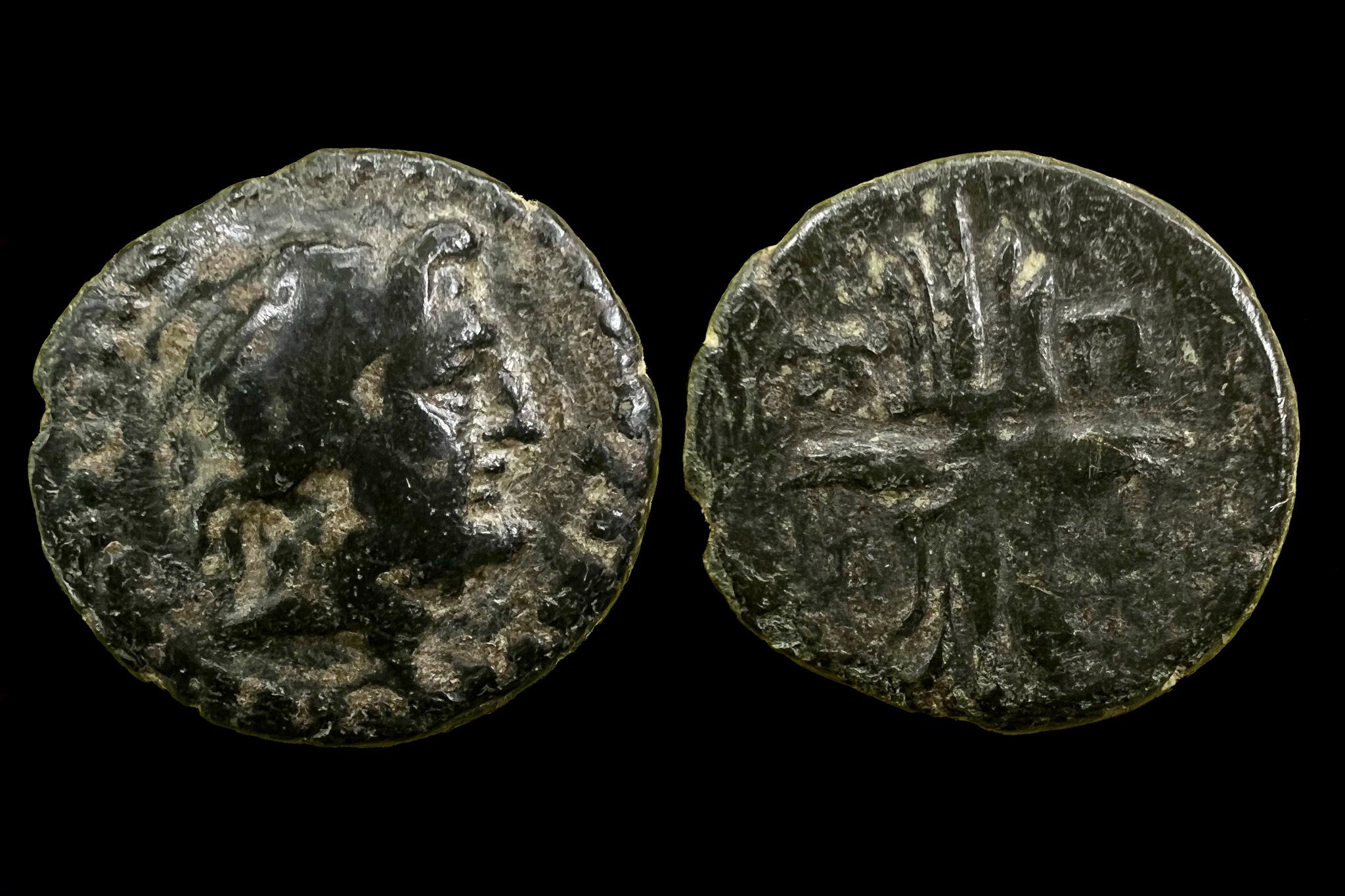 Pisidia Termessos (i.e. I.sz.) Zeus fejes SNG 2090 