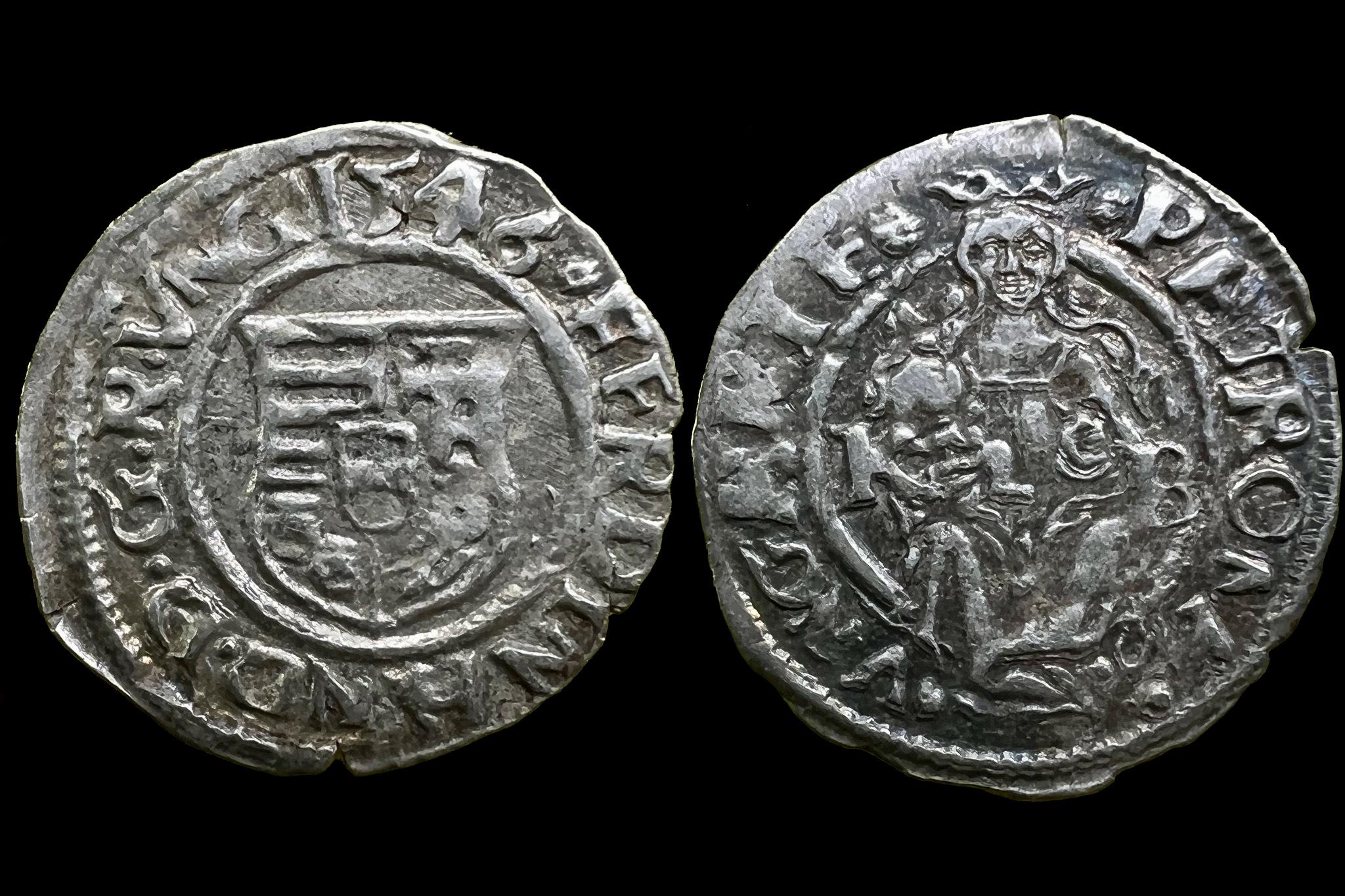 I.Ferdinánd dénár Éh-745 (1546)K-B 