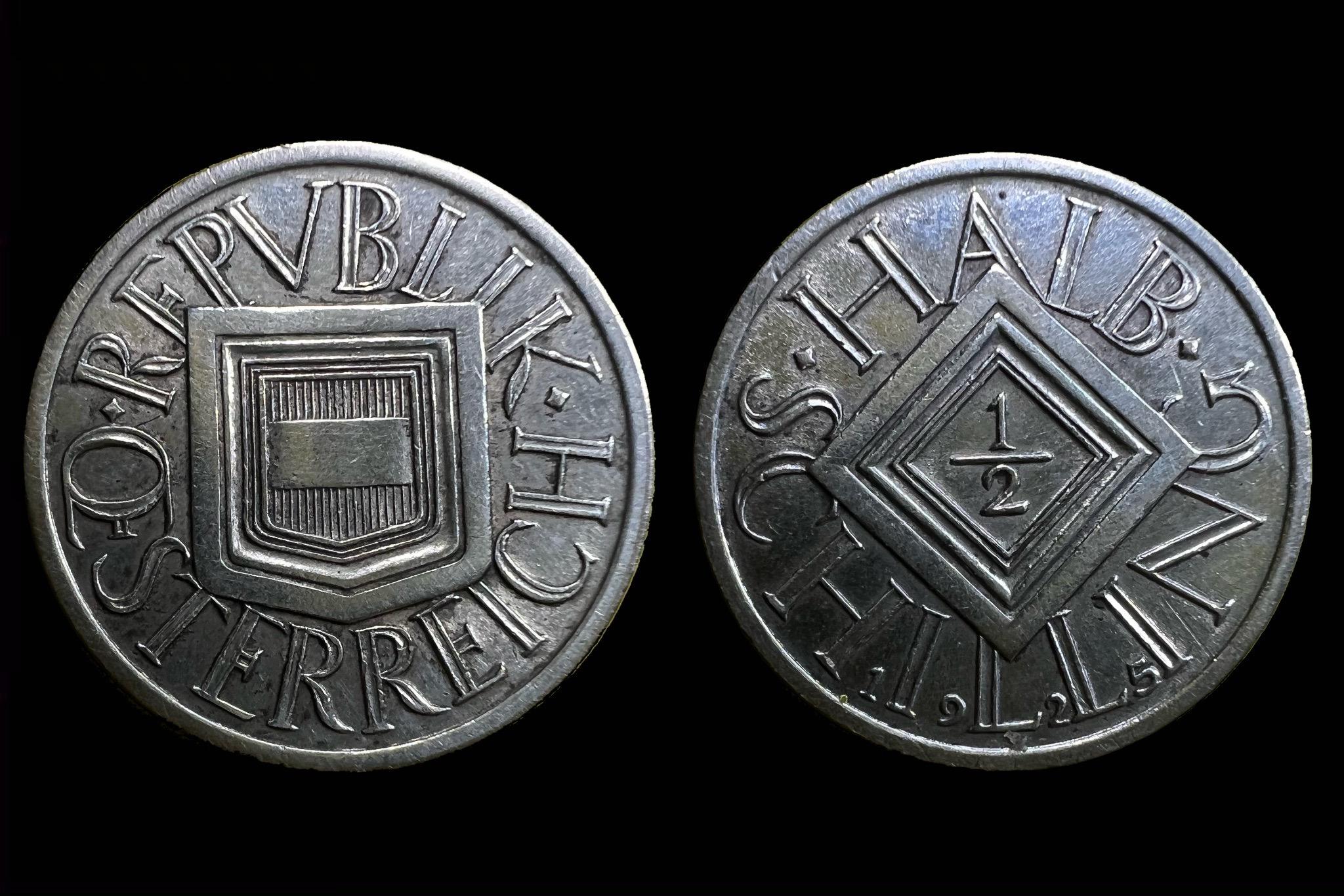 Ausztria 1/2 Schilling (1925) 