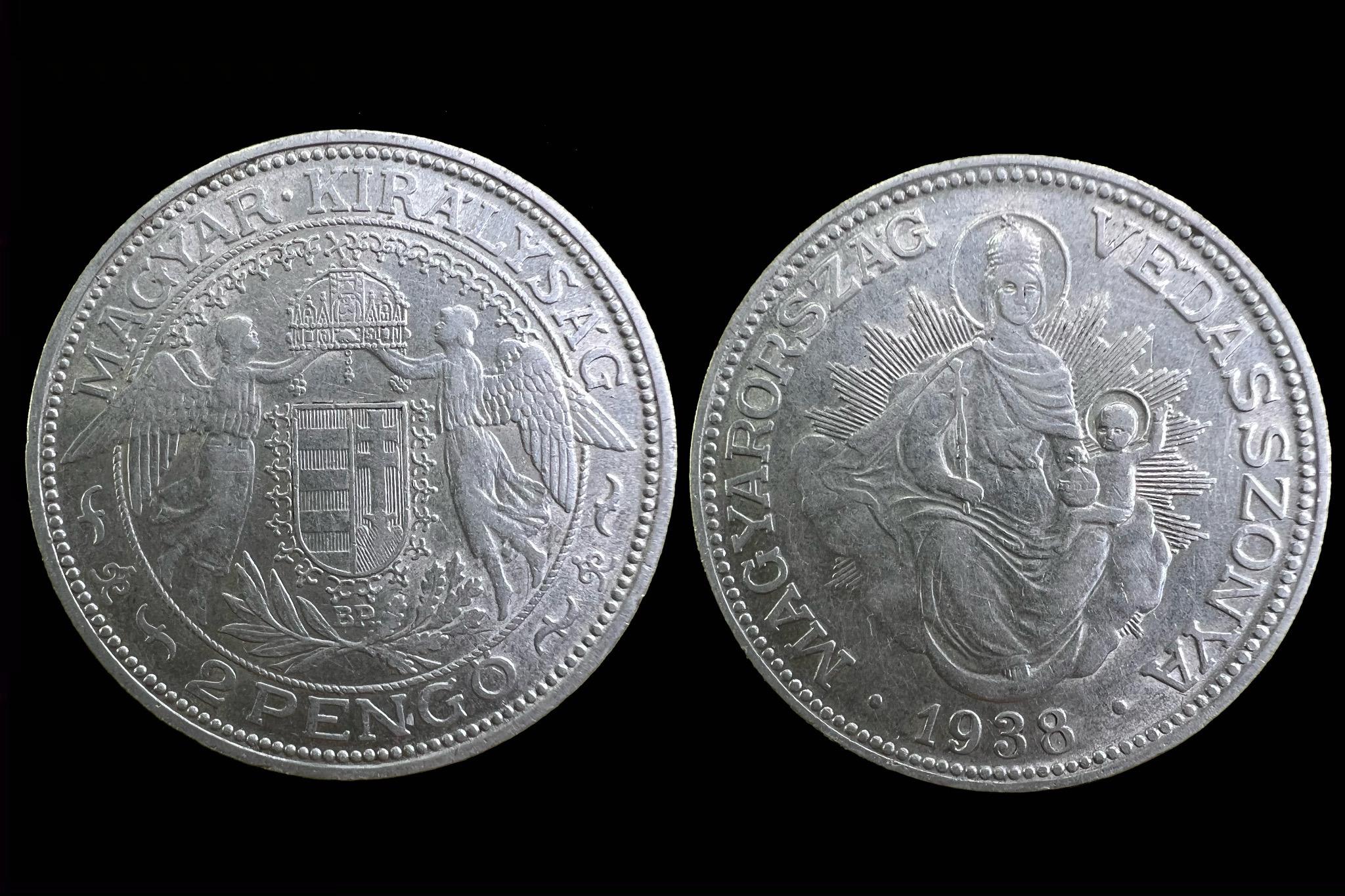 (1938) 2 pengő Adamo P7 