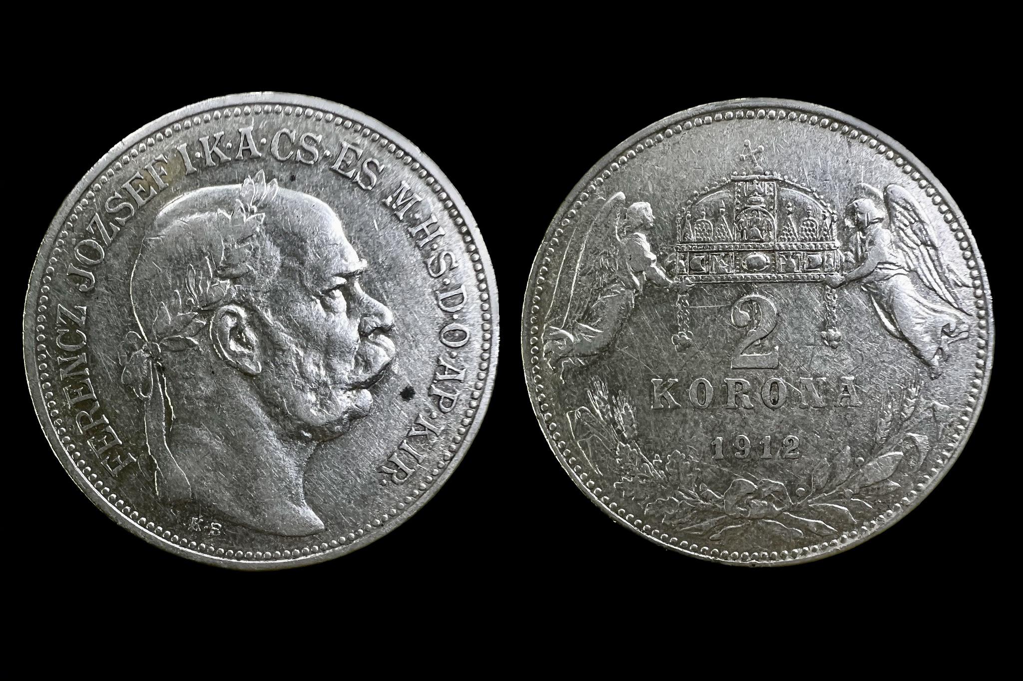 Ferenc József 2 Korona (1912)