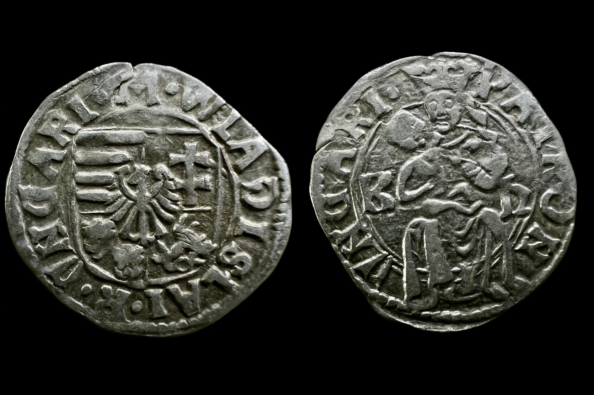 II. Wladislaus denar Éh-641/a (kettőskereszt változat) R!