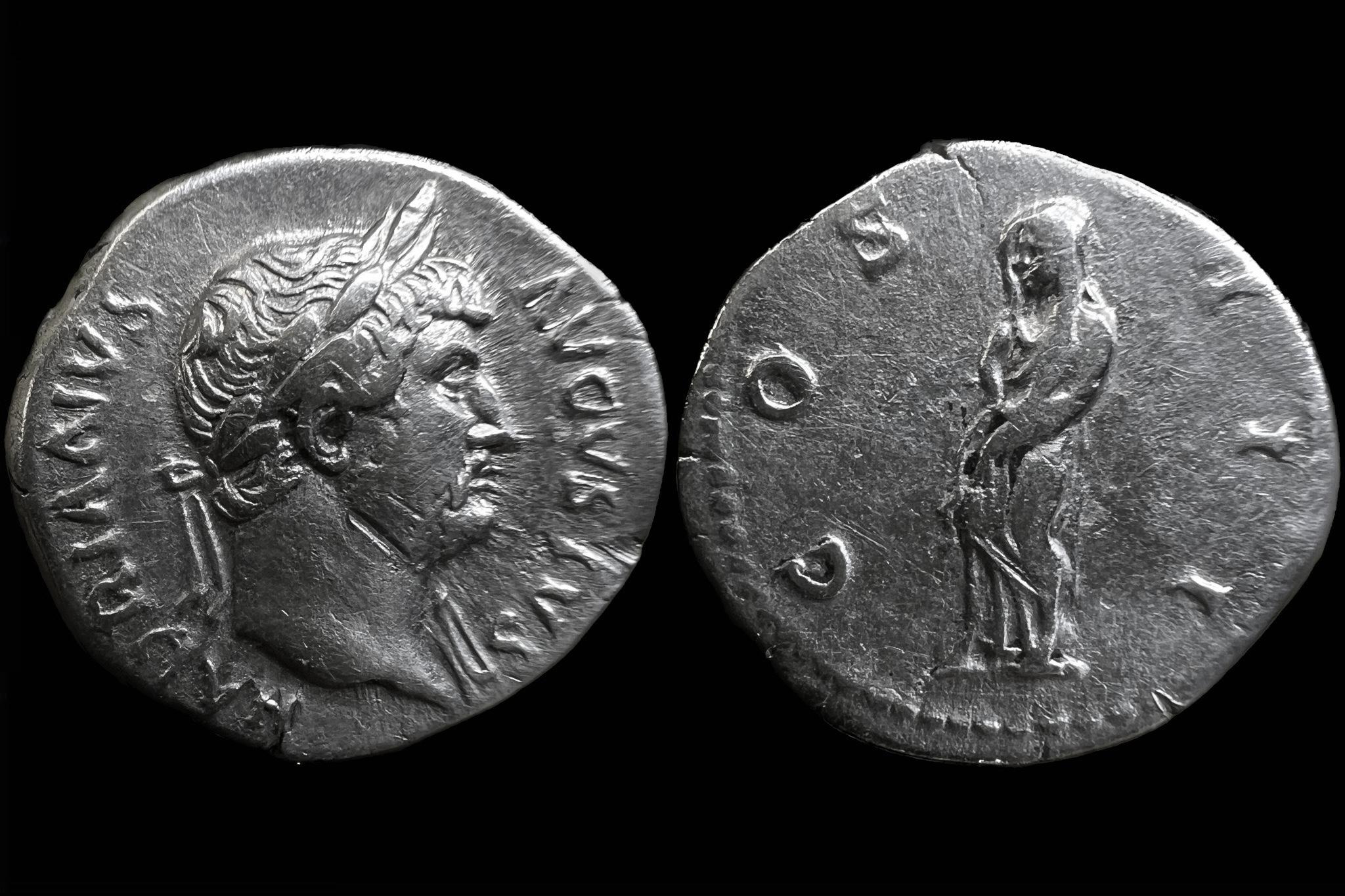 Hadrian dénár  (117-138)RIC 176