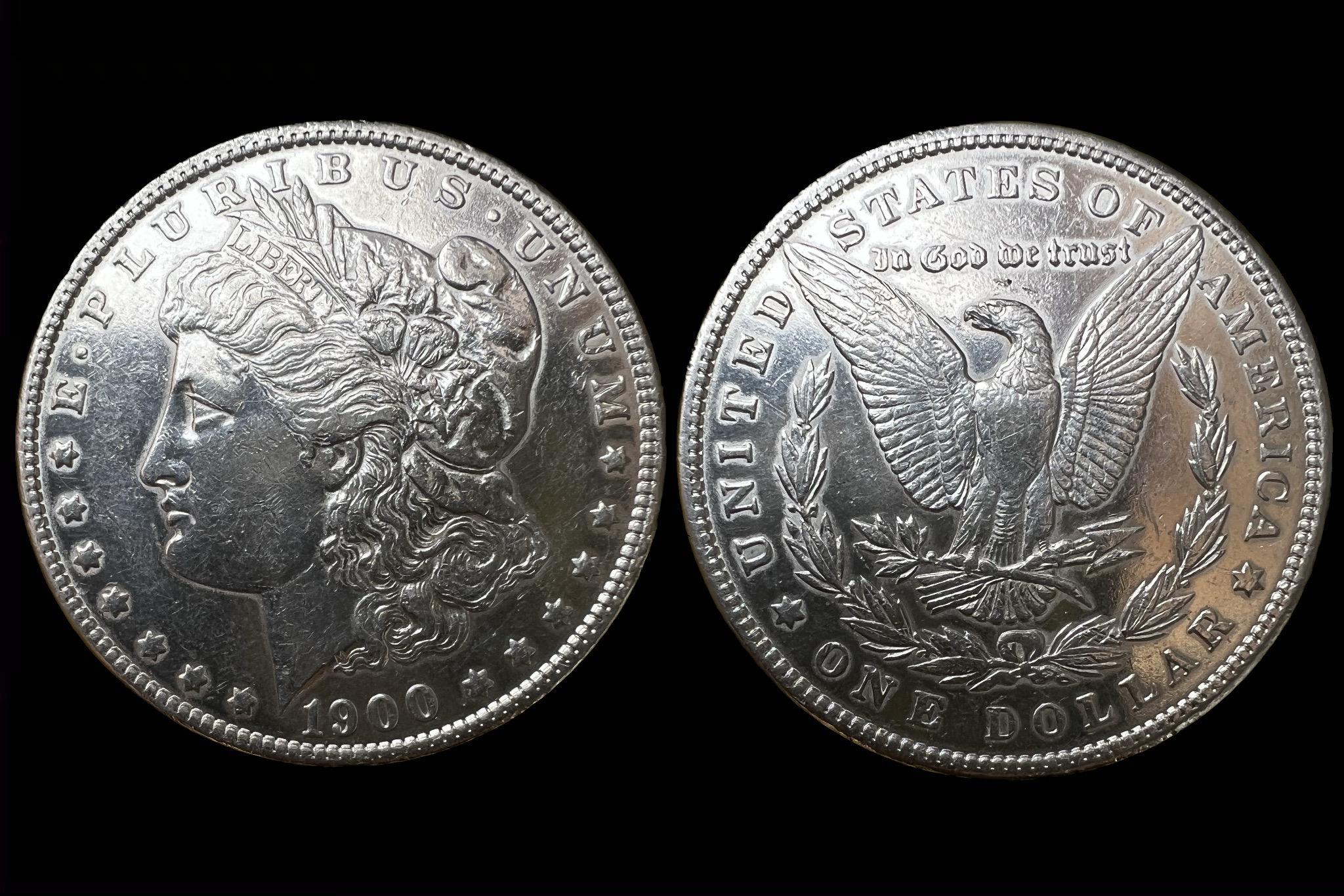 USA Morgan 1 dollár (1900) KM110