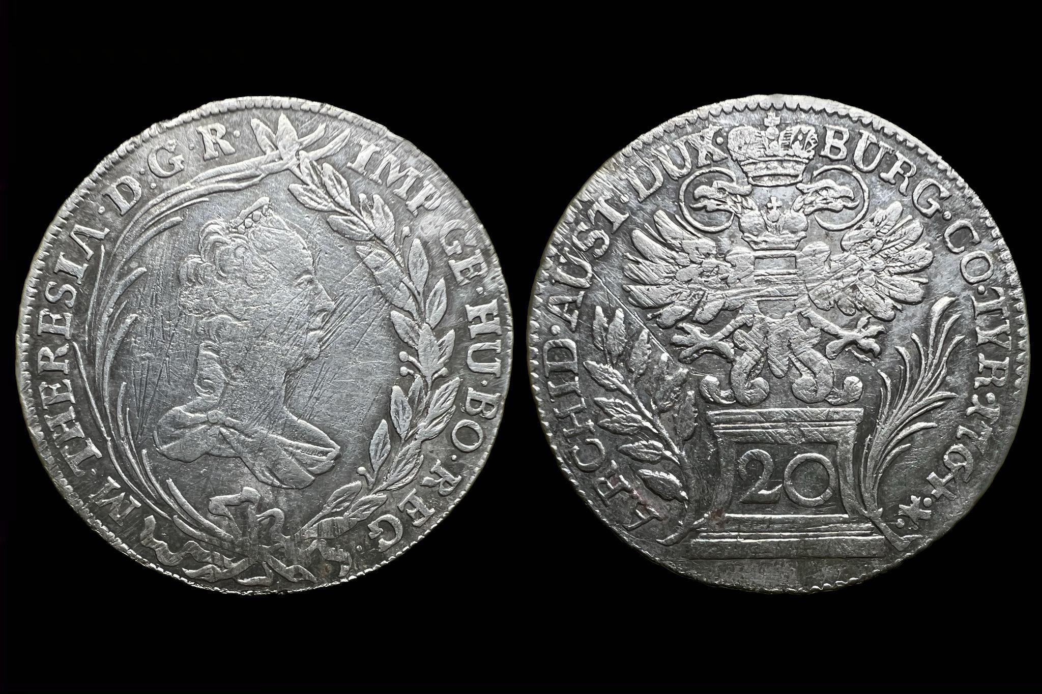Maria Theresia   ia 20 Krajcár (1764)