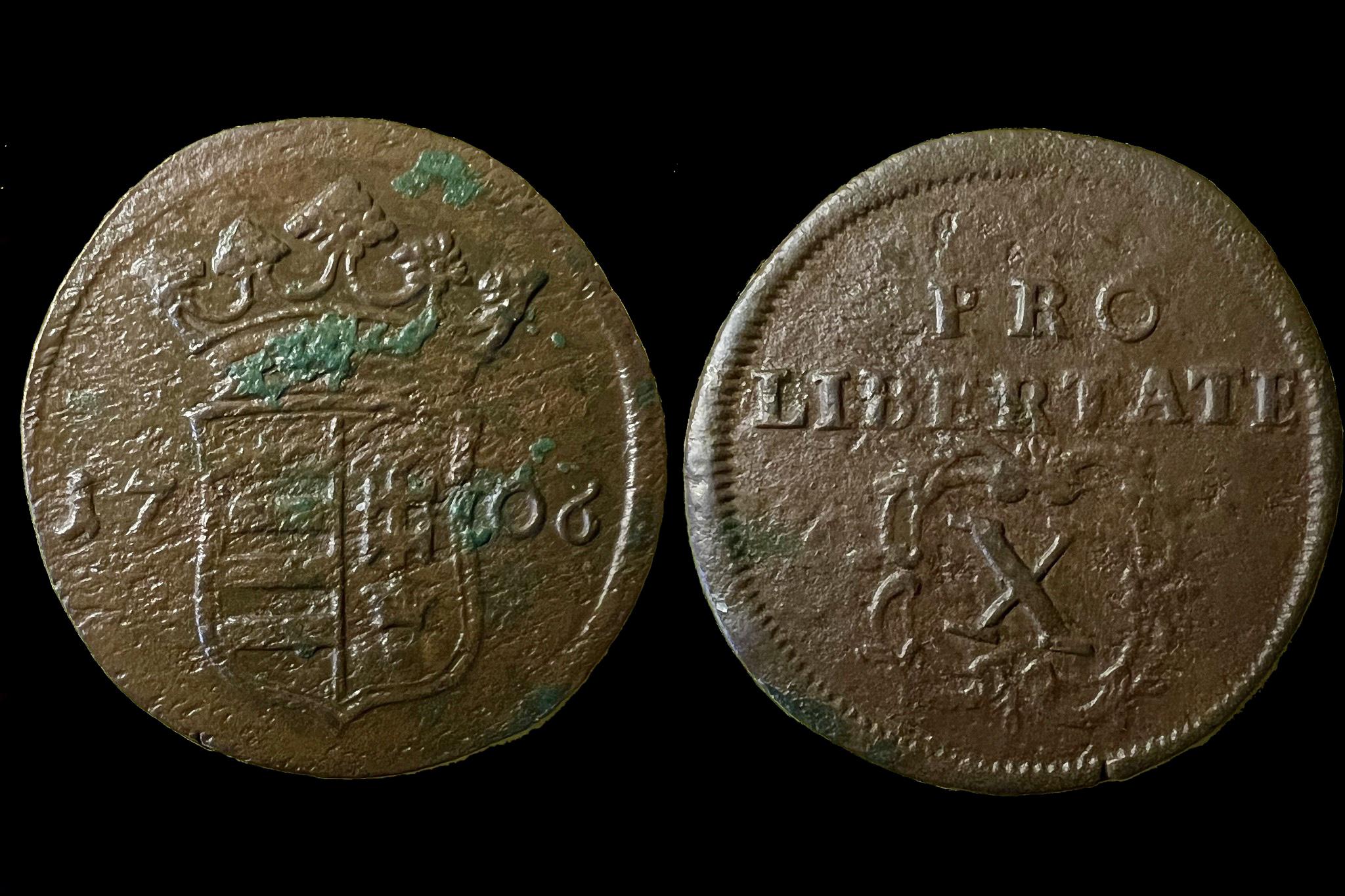 II.Rákóczi Ferenc X poltura Éh-1133 (1706) 