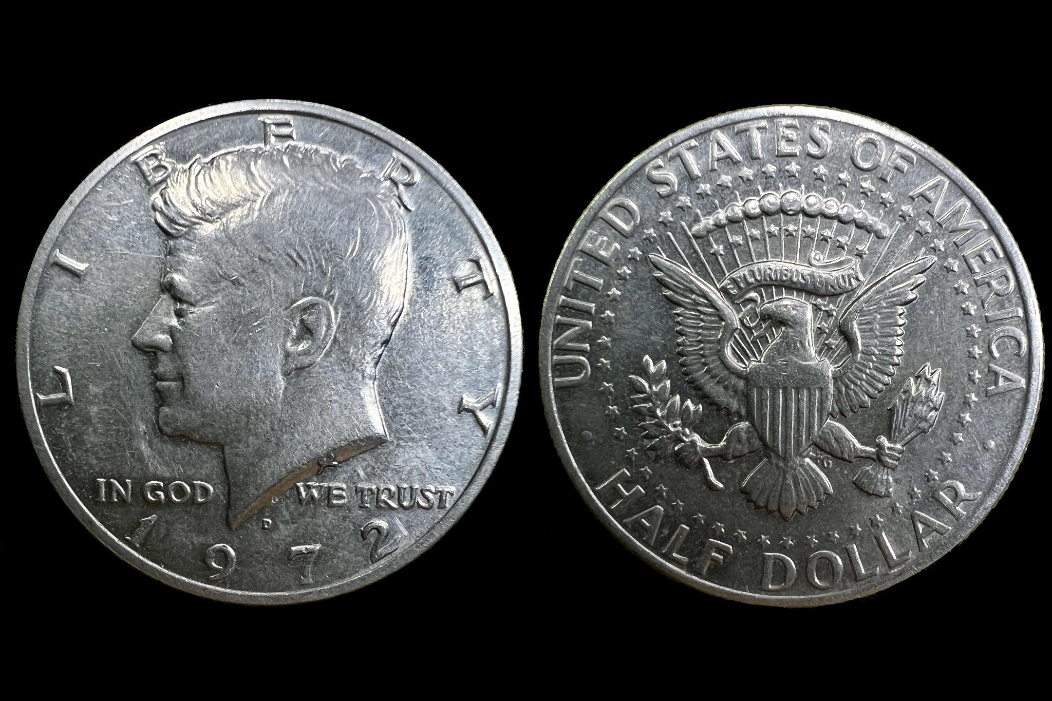 Kennedy half dollár USA (1972)D 