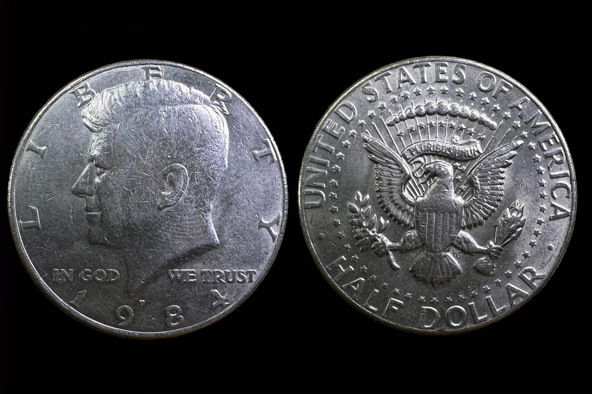 Kennedy half dollár USA (1984)P 