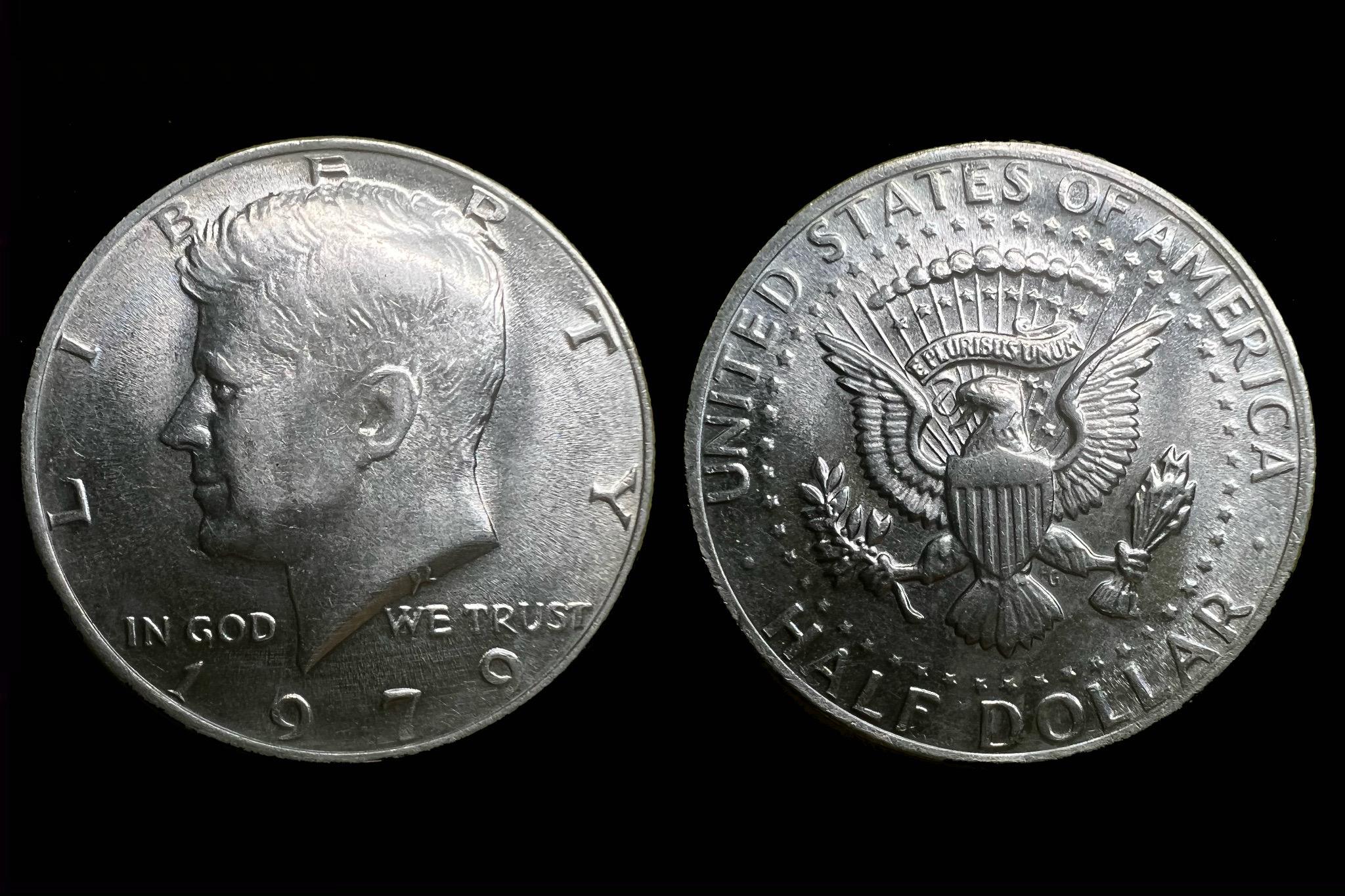 Kennedy half dollár USA (1979) 