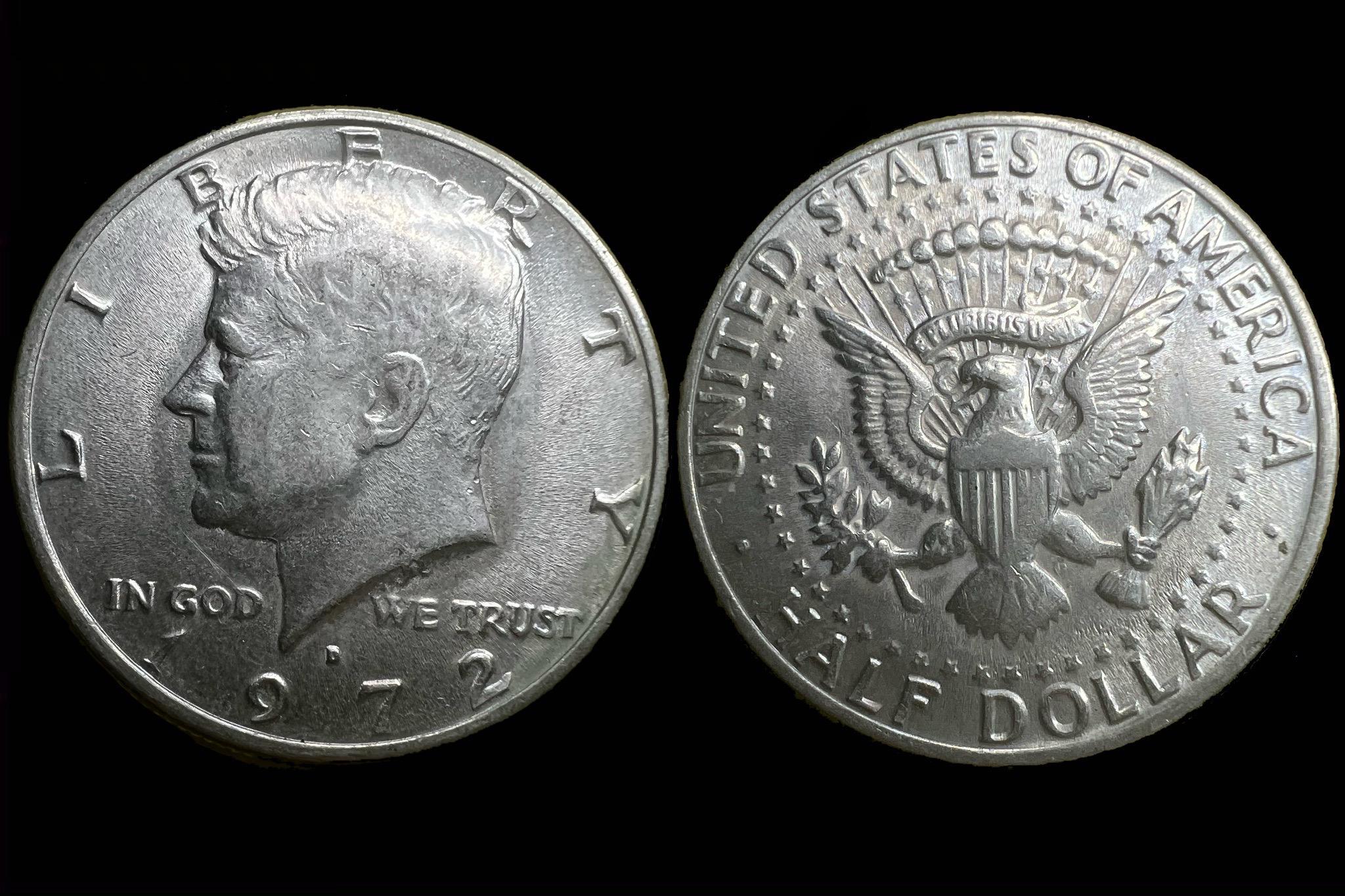 Kennedy half dollár USA (1972)D 