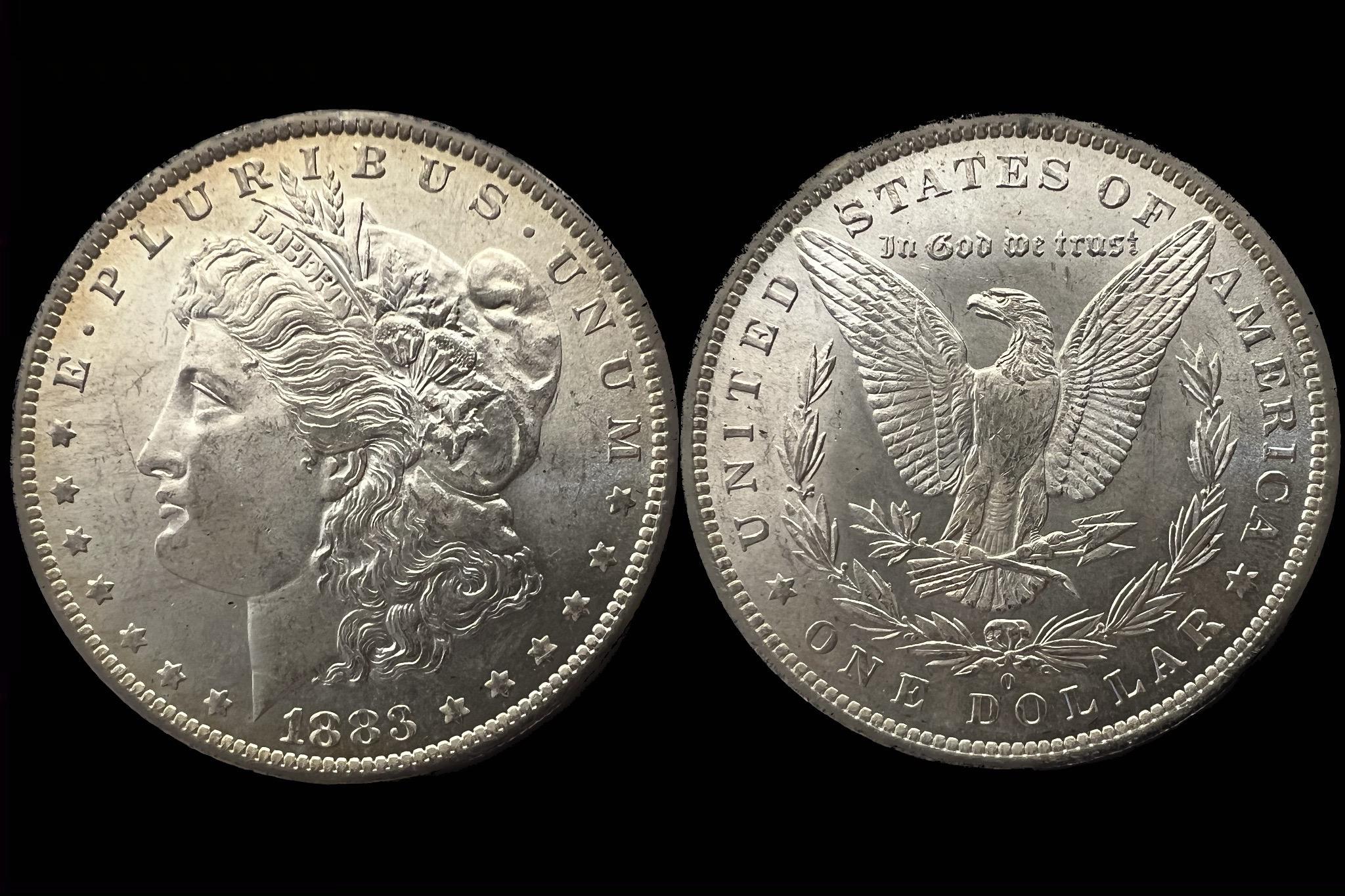 USA Morgan 1 dollár (1883)O aUNC KM110 