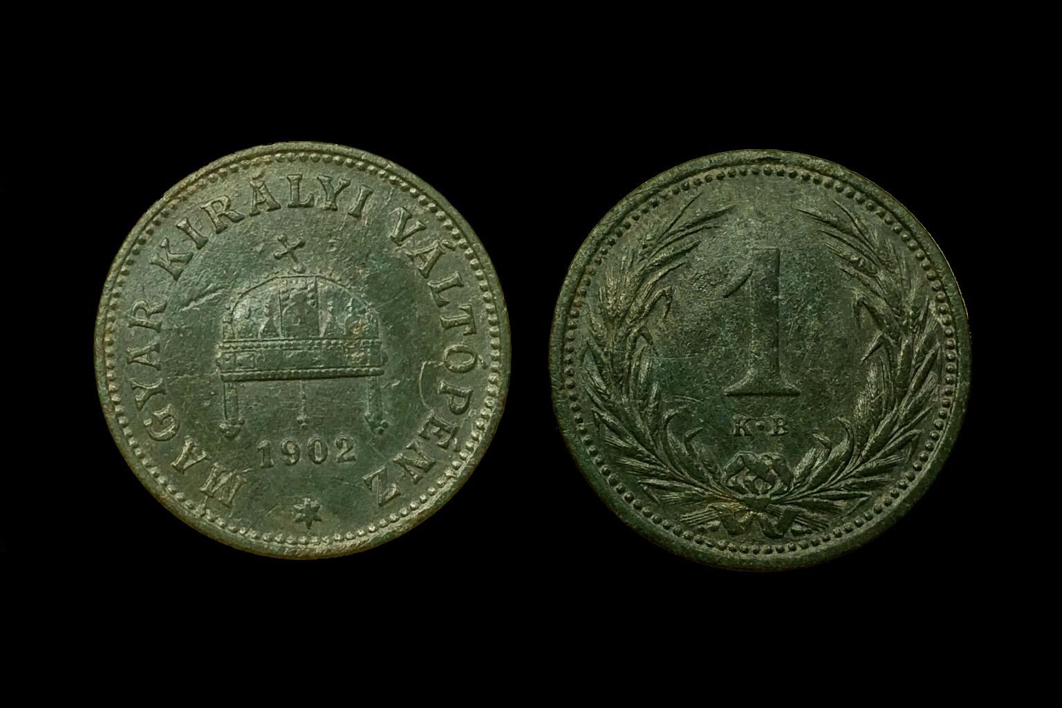 (1902) 1 fillér Adamo K1